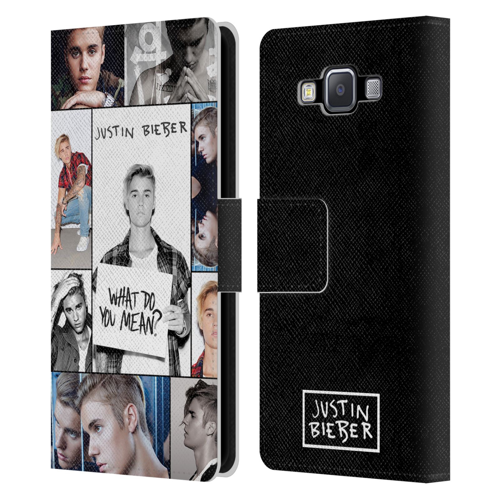 OFFICIAL JUSTIN BIEBER KEY ART LEATHER BOOK WALLET CASE FOR SAMSUNG