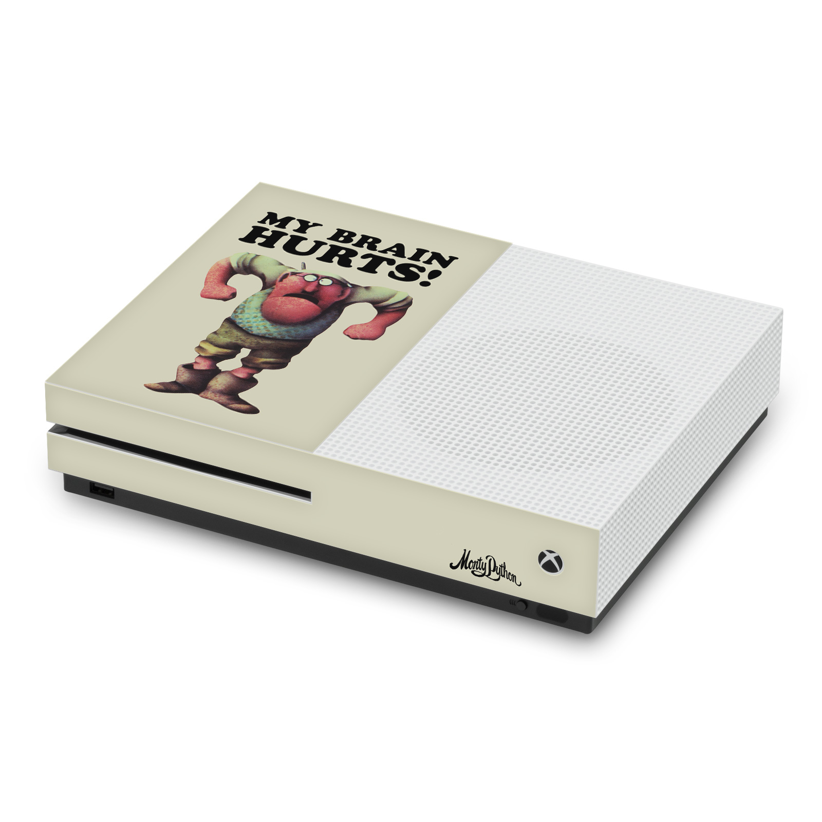 OFFICIAL MONTY PYTHON KEY ART VINYL STICKER SKIN DECAL FOR XBOX ONE S CONSOLE