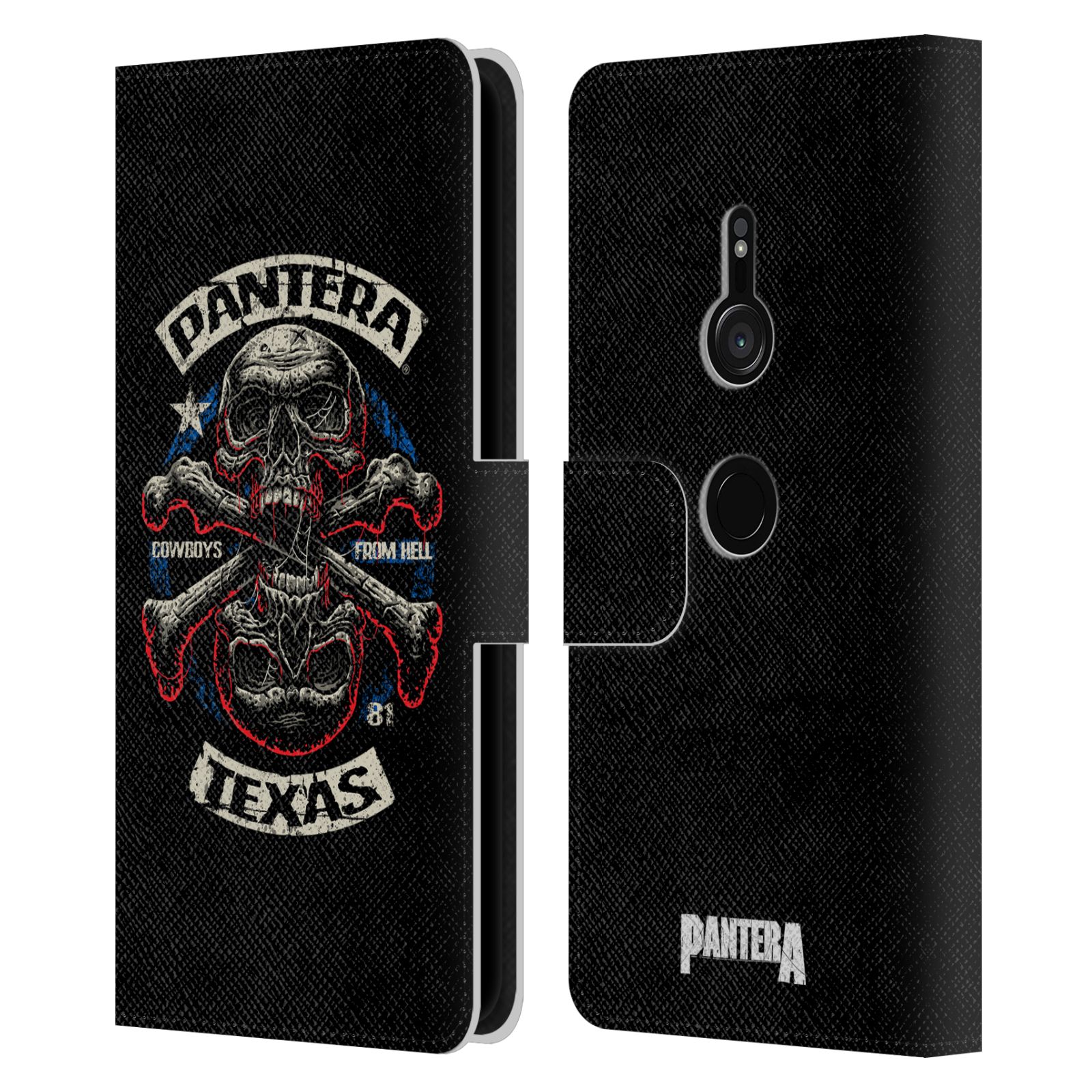 OFFICIAL PANTERA ART LEATHER BOOK WALLET CASE COVER FOR SONY PHONES 1 - Picture 8 of 13