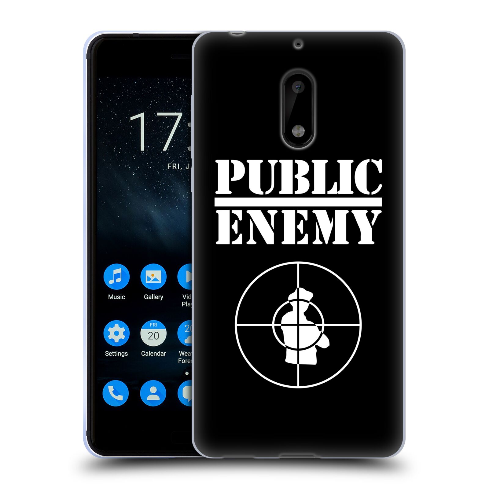 OFFICIAL PUBLIC ENEMY GRAPHICS SOFT GEL CASE FOR NOKIA PHONES 1 - Picture 9 of 10