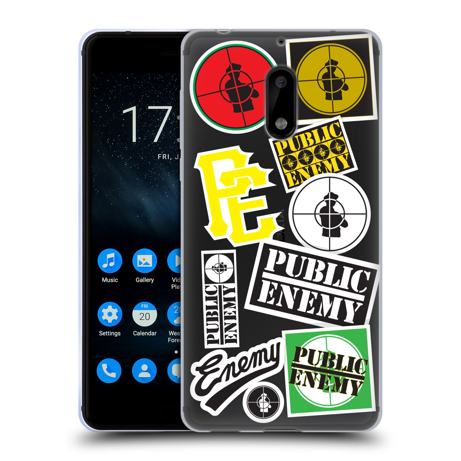 OFFICIAL PUBLIC ENEMY GRAPHICS SOFT GEL CASE FOR NOKIA PHONES 1 - Picture 8 of 10