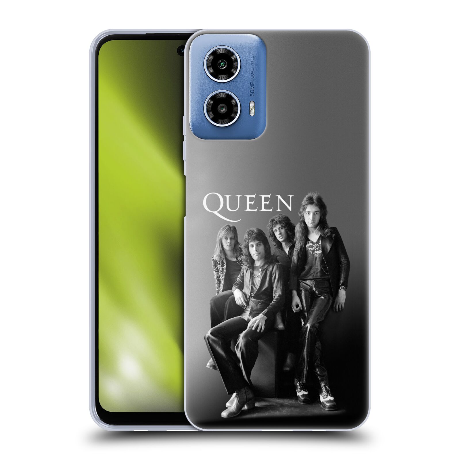 Silikonové pouzdro na mobil Motorola Moto G34 5G - Head Case - Queen - Skupina (Silikonový kryt, obal, pouzdro na mobilní telefon Motorola Moto G34 5G s motivem Queen - Skupina)