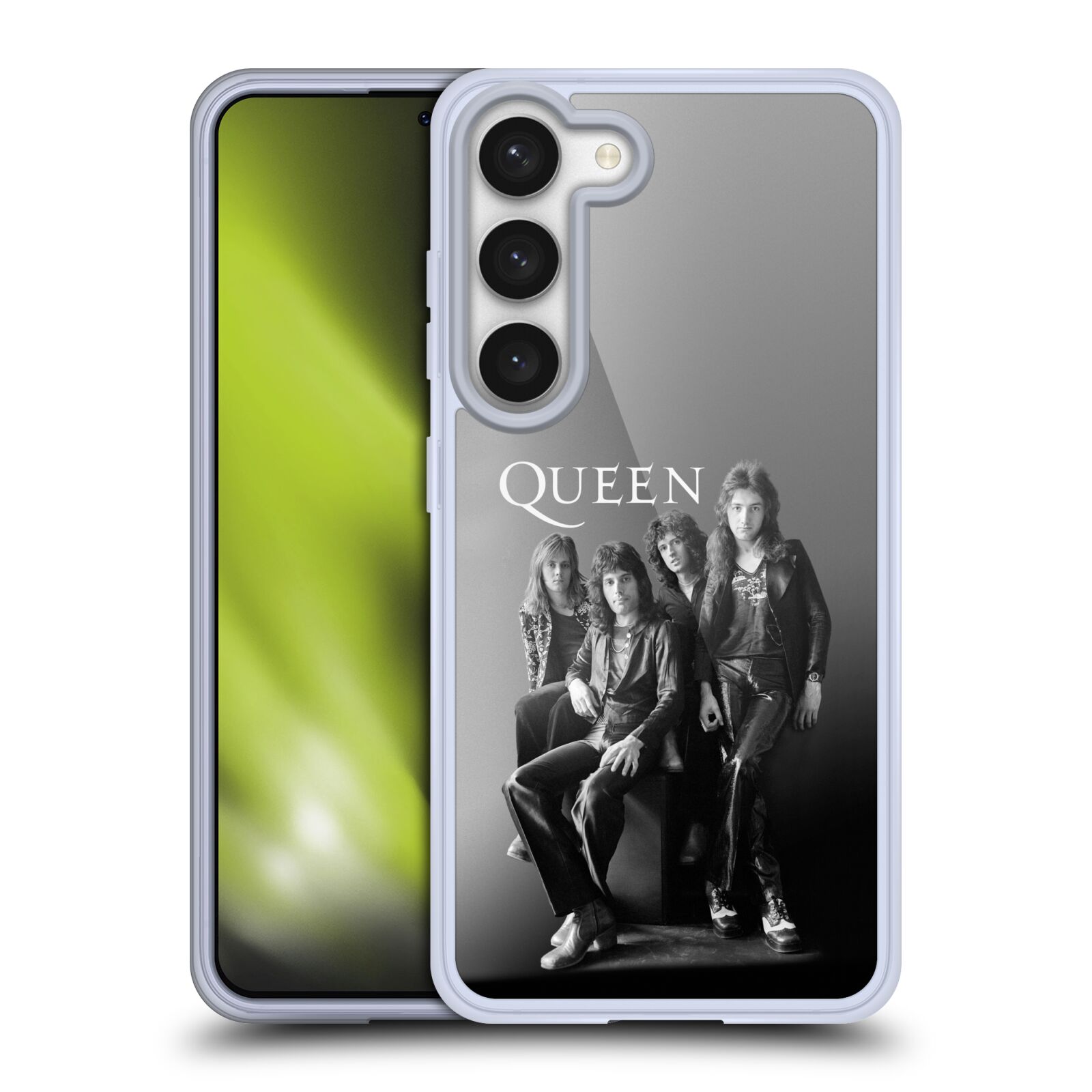 Silikonové pouzdro na mobil Samsung Galaxy S23 - Head Case - Queen - Skupina (Silikonový kryt, obal, pouzdro na mobilní telefon Samsung Galaxy S23 s motivem Queen - Skupina)