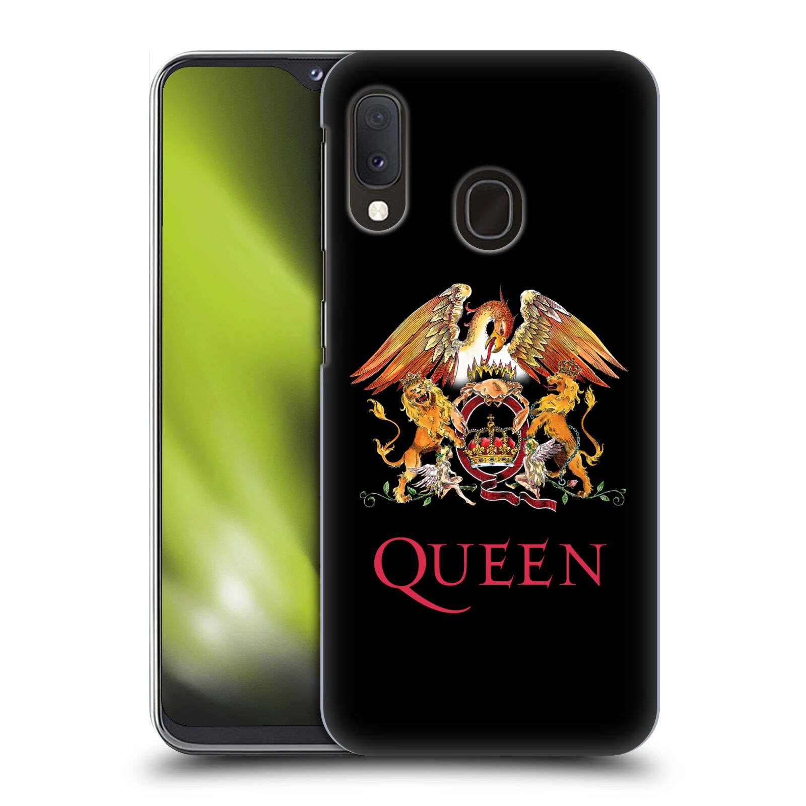 Plastové pouzdro na mobil Samsung Galaxy A20e - Head Case - Queen - Logo (Plastový kryt, pouzdro, obal na mobilní telefon Samsung Galaxy A20e A202F Dual SIM s motivem Queen - Logo)