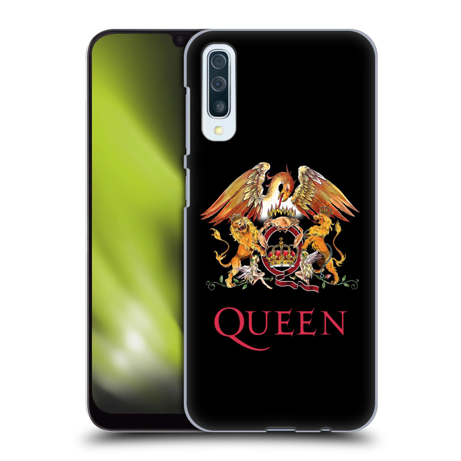 Plastové pouzdro na mobil Samsung Galaxy A50 / A30s - Head Case - Queen - Logo (Plastový kryt, pouzdro, obal na mobilní telefon Samsung Galaxy A50 / A30s z roku 2019 s motivem Queen - Logo)