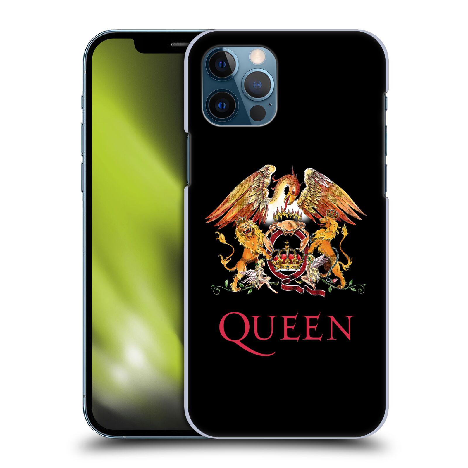 Plastové pouzdro na mobil Apple iPhone 12 / 12 Pro - Head Case - Queen - Logo (Plastový kryt, pouzdro, obal na mobilní telefon Apple iPhone 12 / Apple iPhone 12 Pro (6,1") s motivem Queen - Logo)