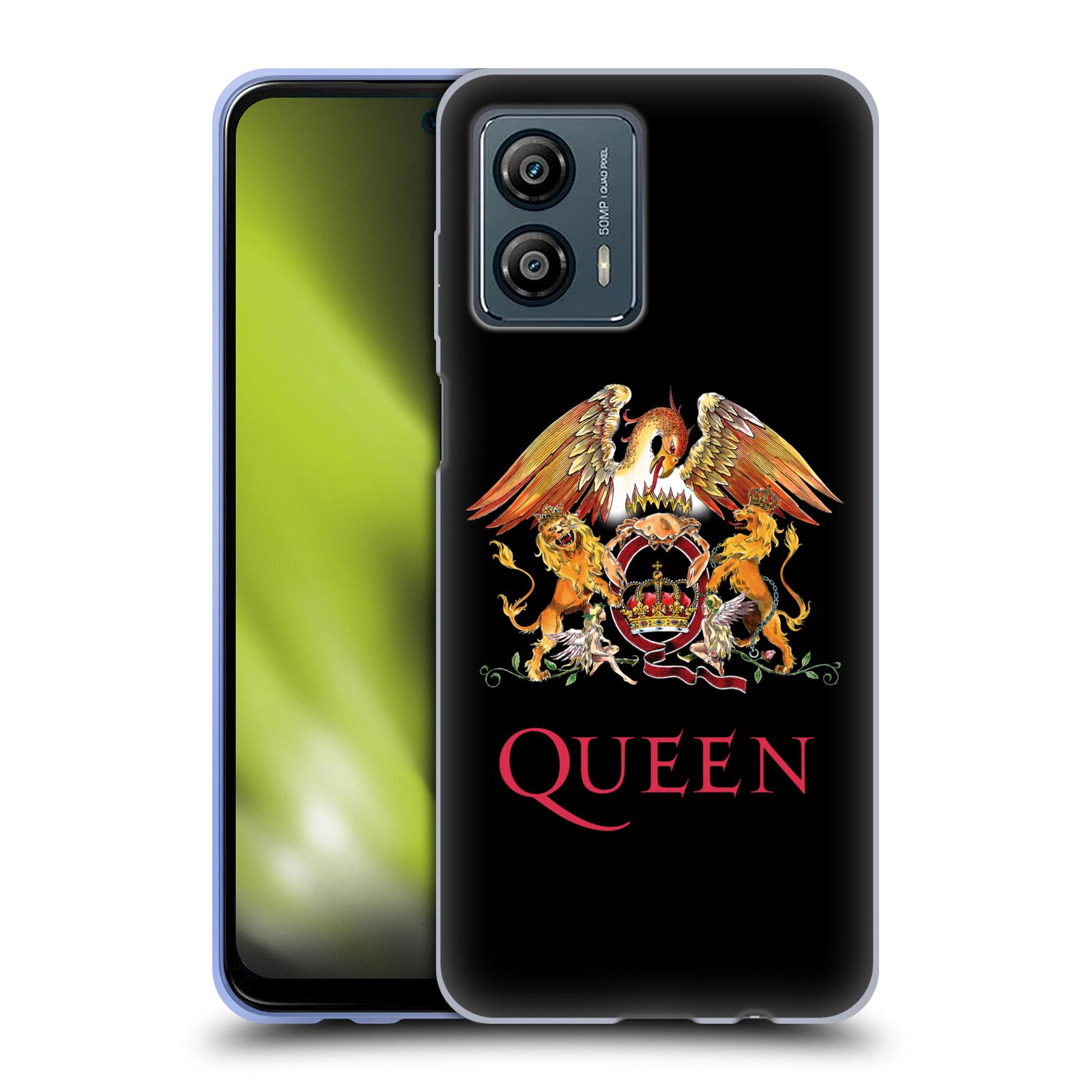 Silikonové pouzdro na mobil Motorola Moto G53 5G - Head Case - Queen - Logo (Silikonový kryt, obal, pouzdro na mobilní telefon Motorola Moto G53 5G s motivem Queen - Logo)