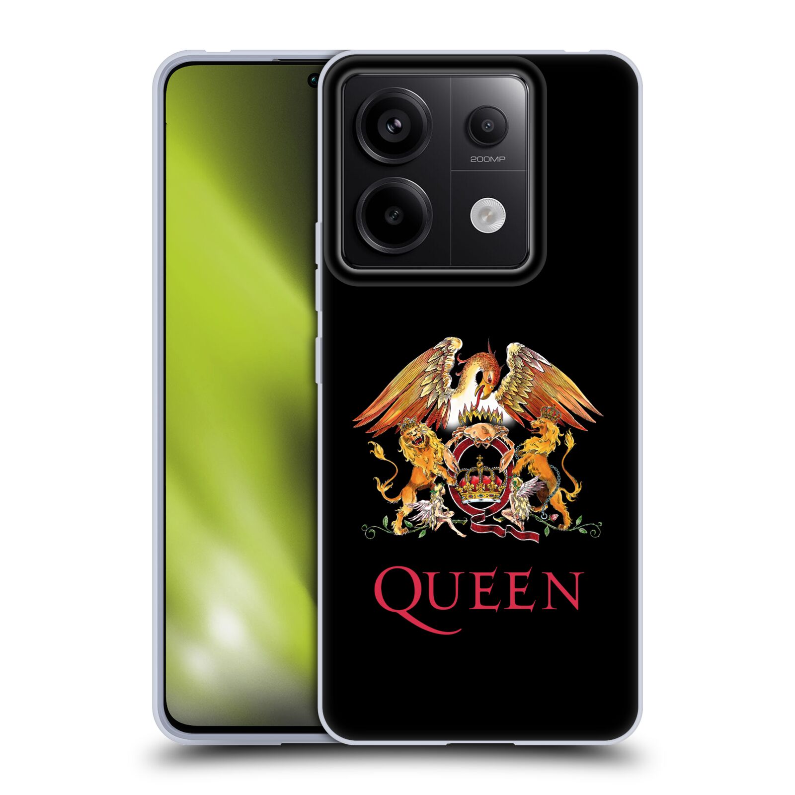 Silikonové pouzdro na mobil Xiaomi Redmi Note 13 Pro 5G / Poco X6 5G - Head Case - Queen - Logo (Silikonový kryt, obal, pouzdro na mobilní telefon Xiaomi Redmi Note 13 Pro 5G / Poco X6 5G s motivem Queen - Logo)