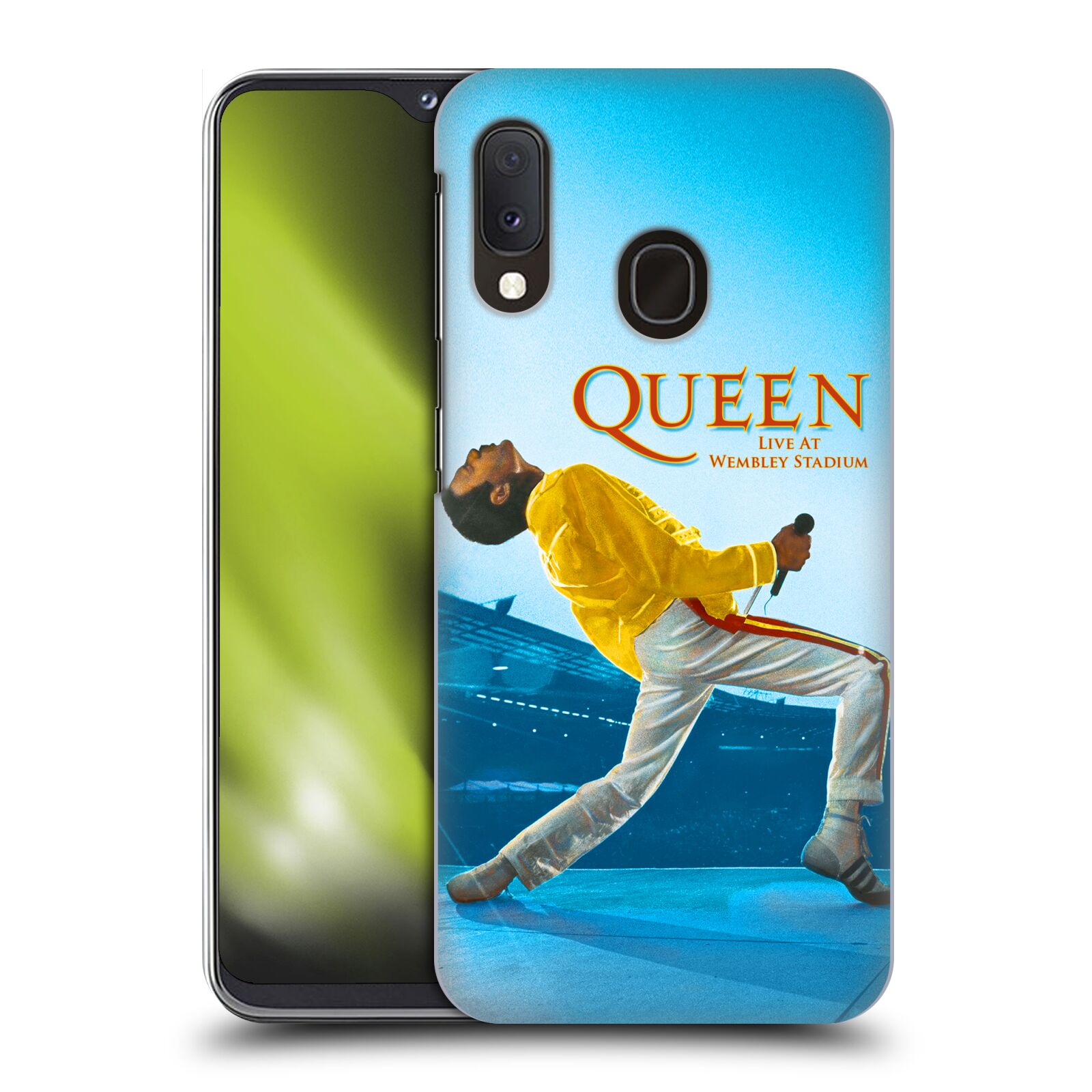 Plastové pouzdro na mobil Samsung Galaxy A20e - Head Case - Queen - Freddie Mercury (Plastový kryt, pouzdro, obal na mobilní telefon Samsung Galaxy A20e A202F Dual SIM s motivem Queen - Freddie Mercury)