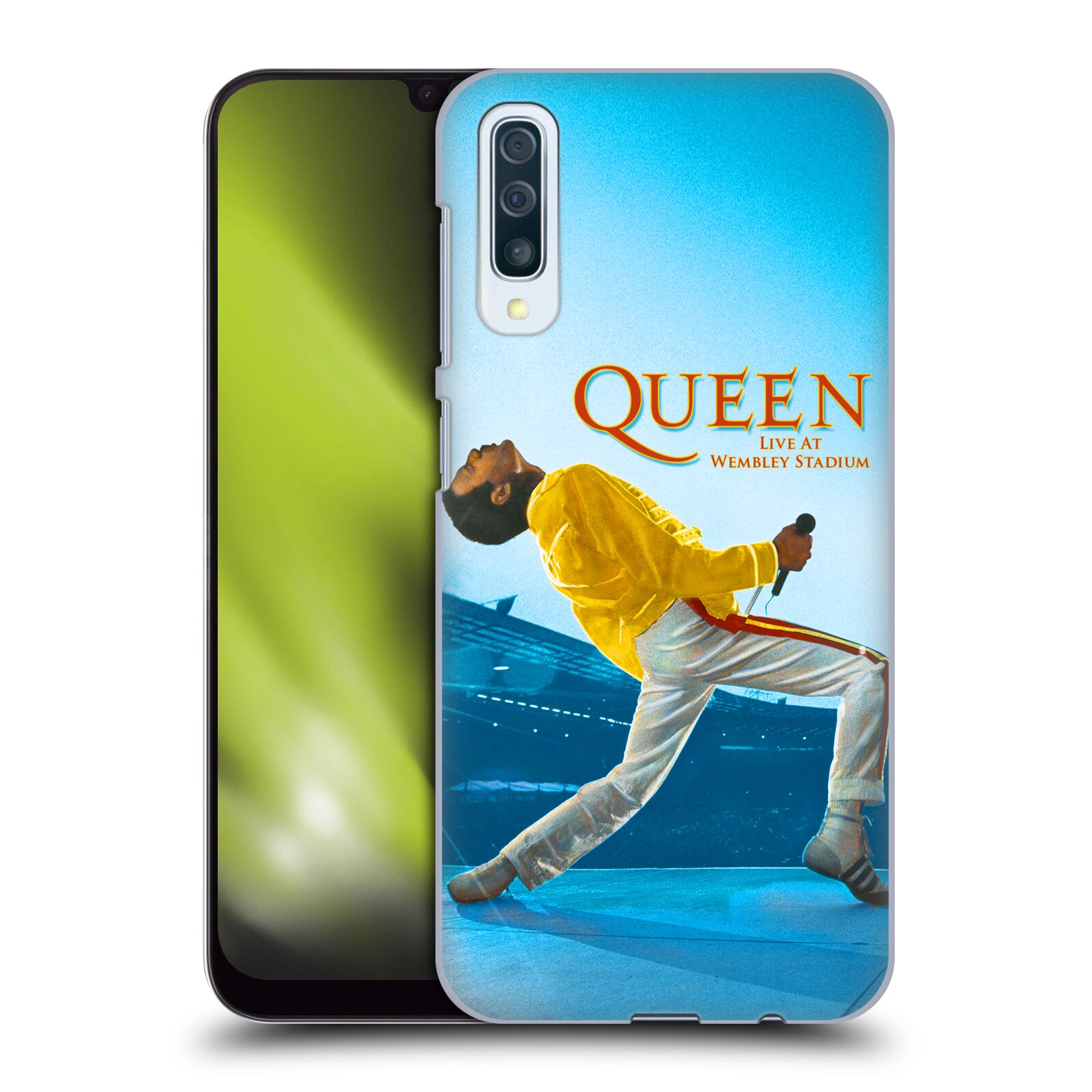 Plastové pouzdro na mobil Samsung Galaxy A50 / A30s - Head Case - Queen - Freddie Mercury (Plastový kryt, pouzdro, obal na mobilní telefon Samsung Galaxy A50 / A30s z roku 2019 s motivem Queen - Freddie Mercury)