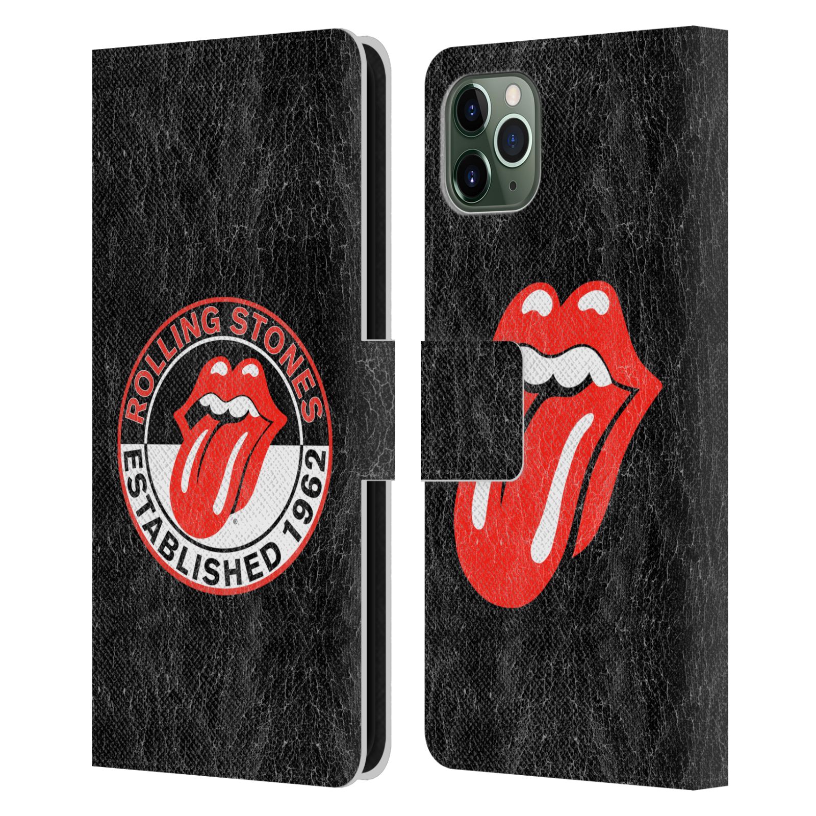 THE ROLLING STONES GRAPHIQUES ÉTUI COQUE EN CUIR POUR APPLE iPHONE TÉLÉPHONES - Photo 9 sur 18