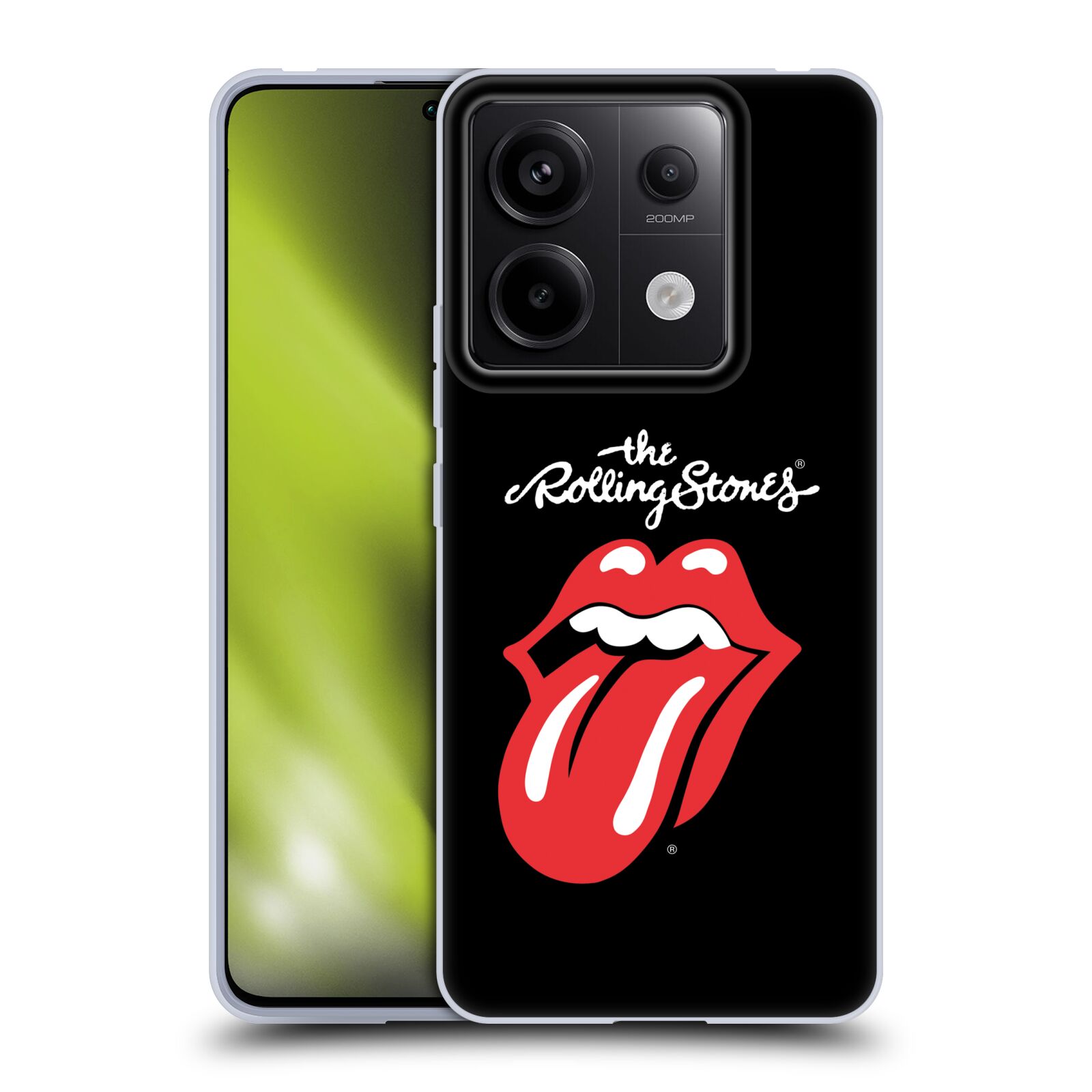 Silikonové pouzdro - Xiaomi Redmi Note 13 Pro 5G / Poco X6 5G - Head Case - The Rolling Stones - Classic Lick (Silikonový kryt, obal, pouzdro na mobilní telefon Xiaomi Redmi Note 13 Pro 5G / Poco X6 5G s motivem The Rolling Stones - Classic Lick)