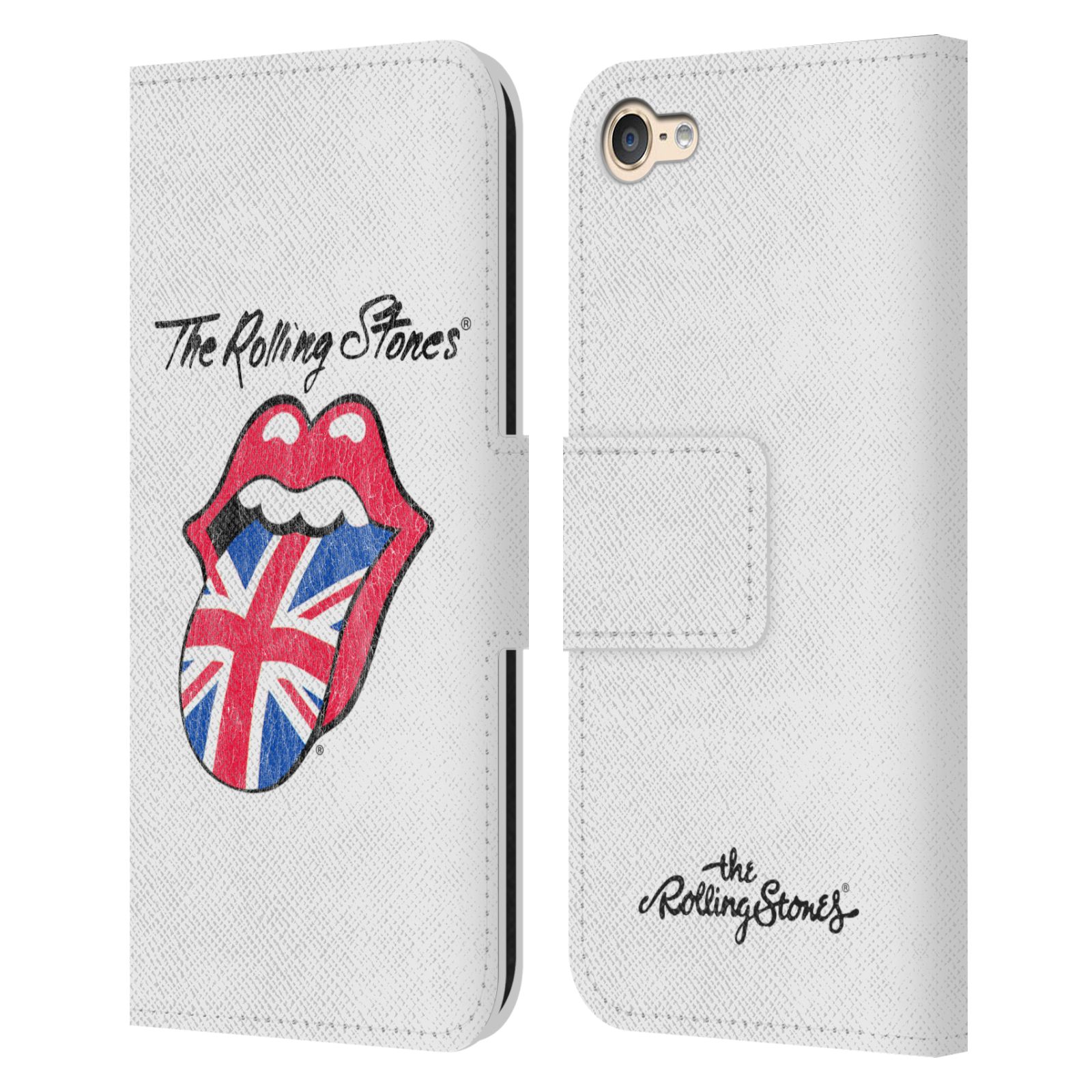 THE ROLLING STONES KEY ART LEATHER BOOK CASE FOR APPLE iPOD TOUCH MP3 - Picture 13 of 16