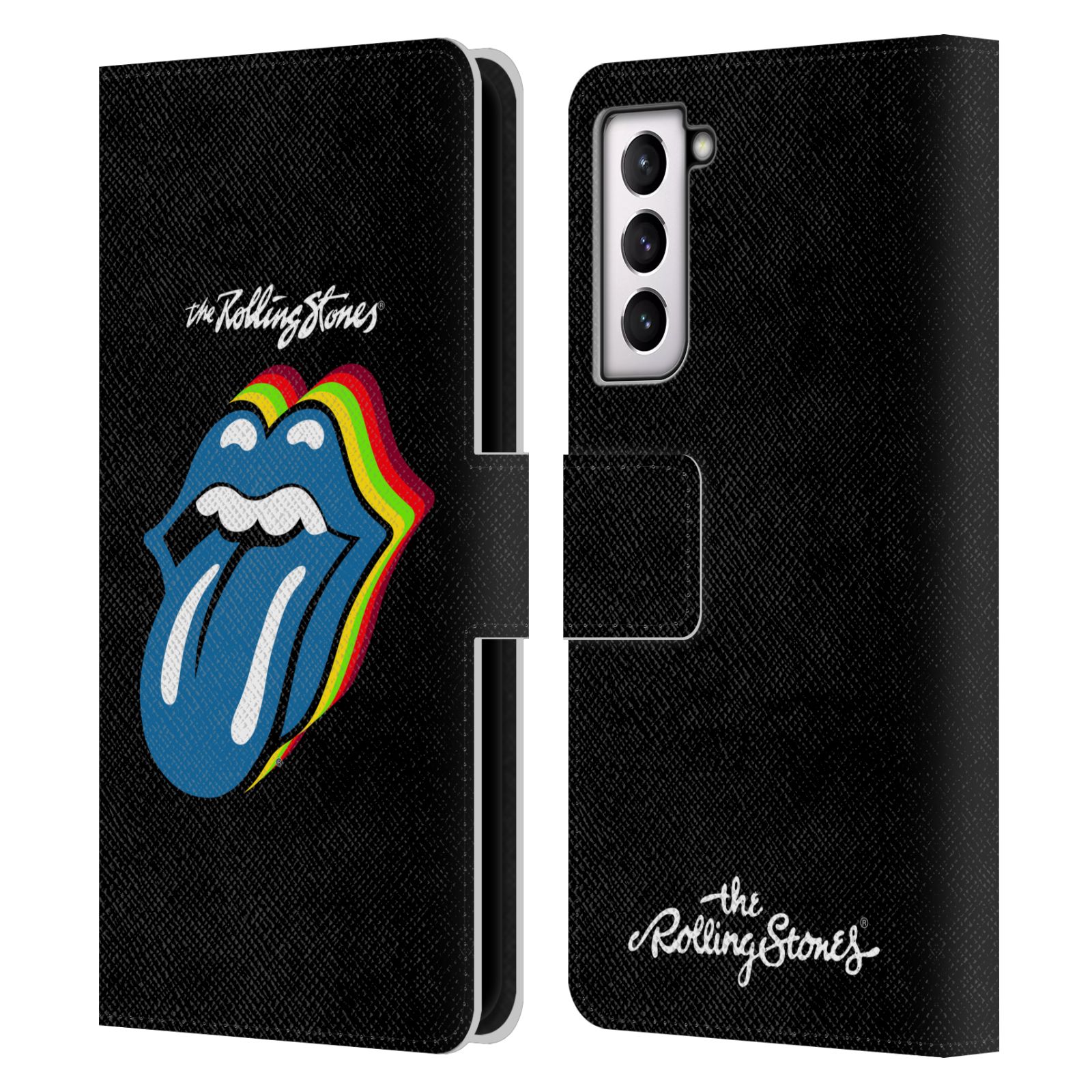 THE ROLLING STONES LICKS COLLECTION LEATHER BOOK WALLET CASE FOR SAMSUNG PHONE 4 - 第 11/13 張圖片