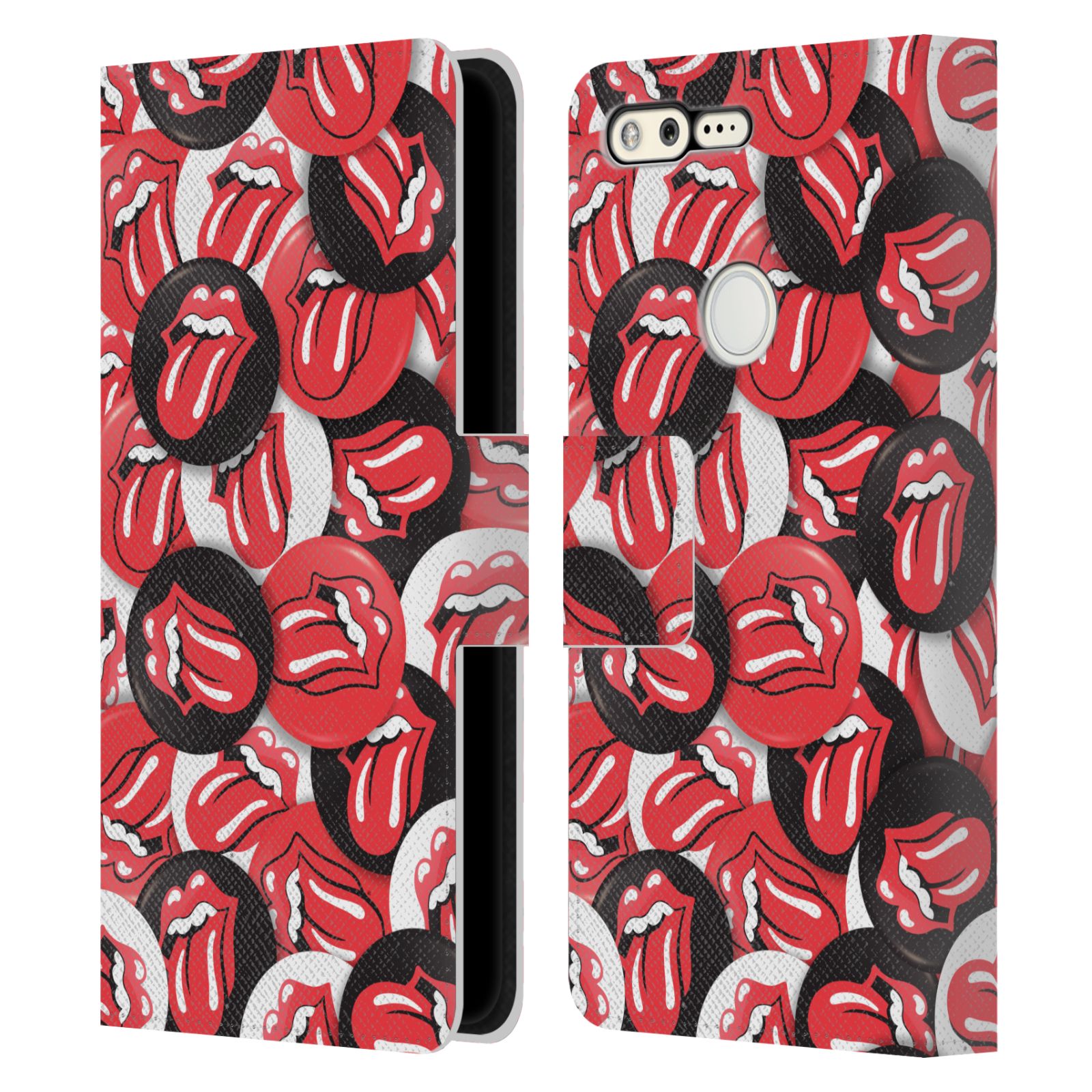 OFFICIAL THE ROLLING STONES LICKS COLLECTION LEATHER BOOK CASE FOR GOOGLE PHONES - 第 12/13 張圖片