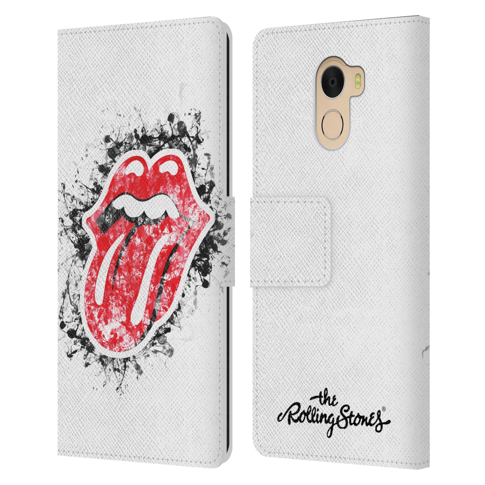 THE ROLLING STONES LICKS COLLECTION LEATHER BOOK CASE FOR WILEYFOX & ESSENTIAL - 第 7/13 張圖片