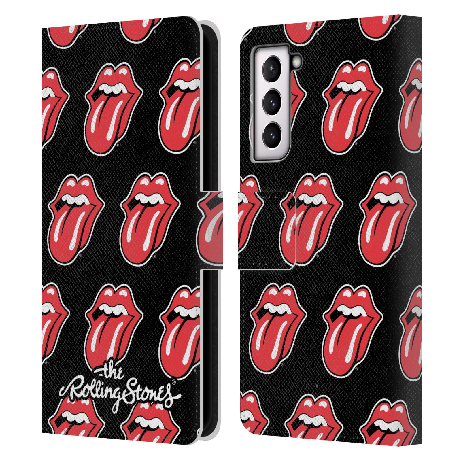 THE ROLLING STONES LICKS COLLECTION LEATHER BOOK WALLET CASE FOR SAMSUNG PHONE 4 - 第 13/13 張圖片