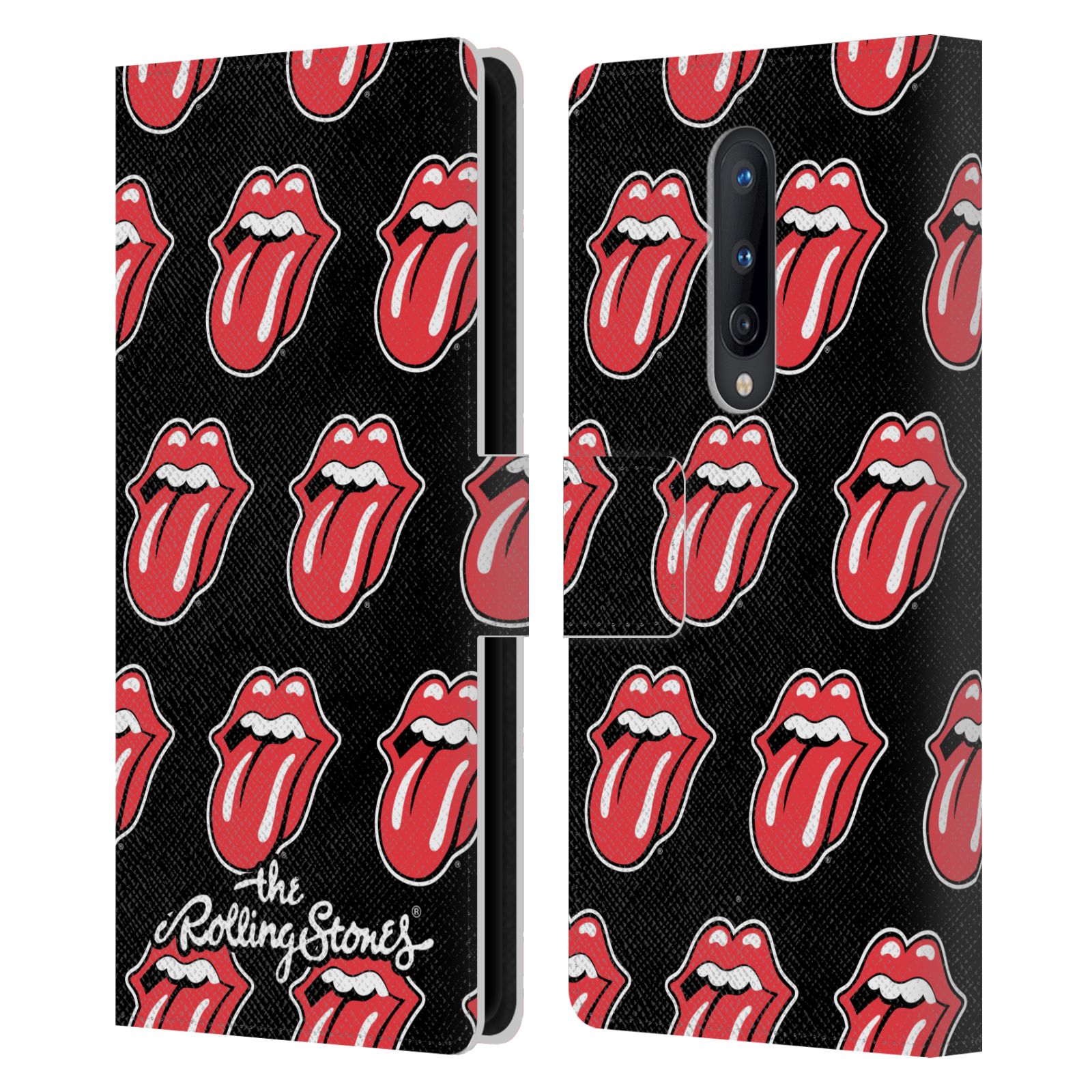 THE ROLLING STONES LICKS COLLECTION LEATHER BOOK WALLET CASE FOR ONEPLUS PHONES - 第 13/13 張圖片