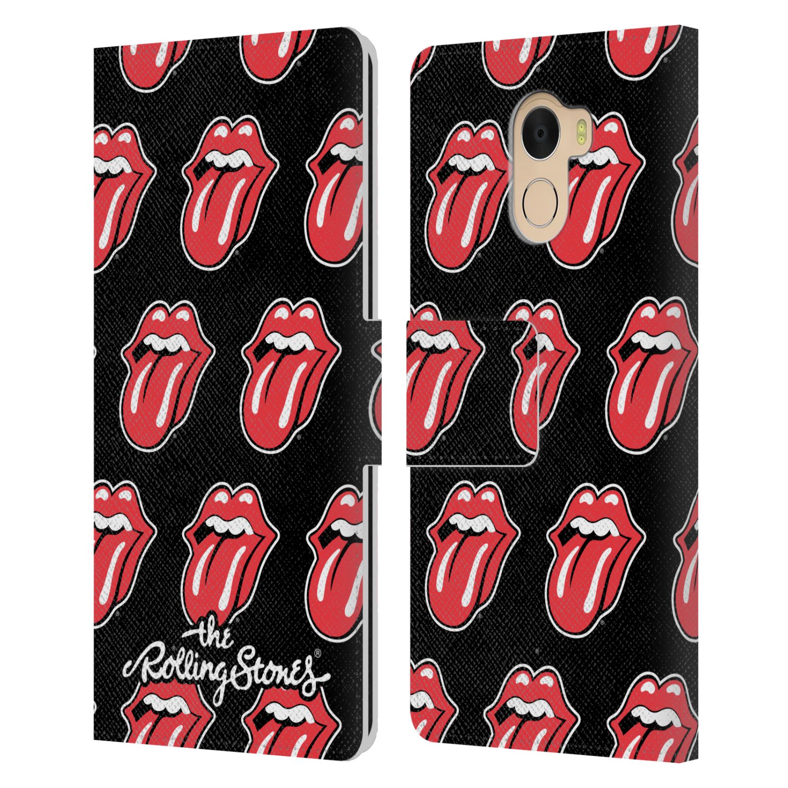 THE ROLLING STONES LICKS COLLECTION LEATHER BOOK CASE FOR WILEYFOX & ESSENTIAL - 第 13/13 張圖片