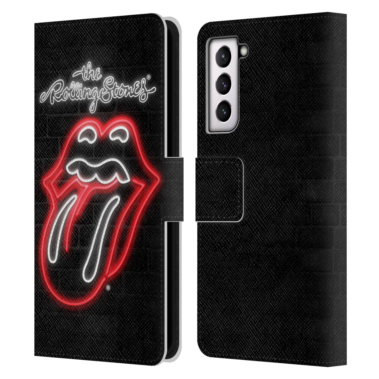 THE ROLLING STONES LICKS COLLECTION LEATHER BOOK WALLET CASE FOR SAMSUNG PHONE 4 - 第 9/13 張圖片