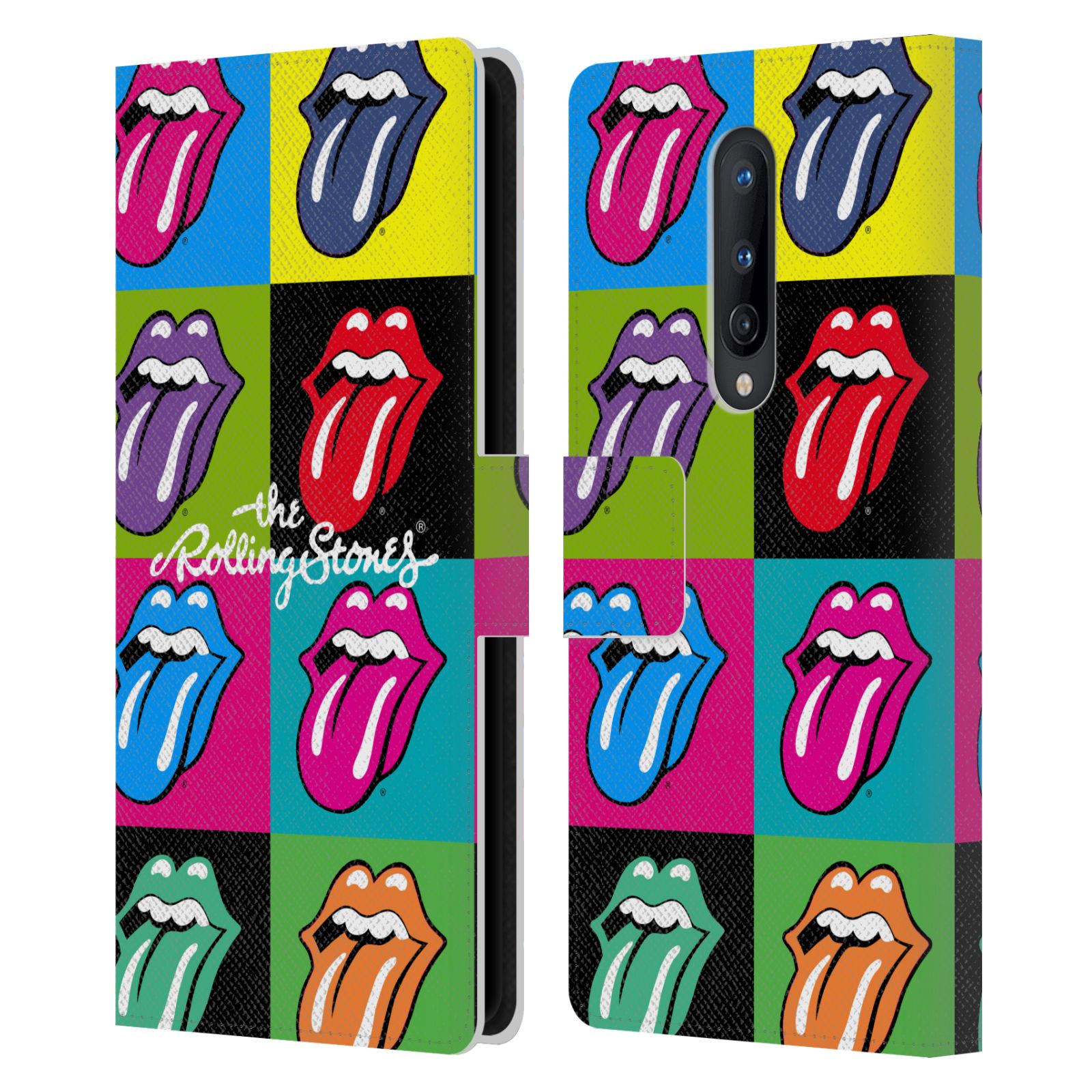THE ROLLING STONES LICKS COLLECTION LEATHER BOOK WALLET CASE FOR ONEPLUS PHONES - 第 10/13 張圖片