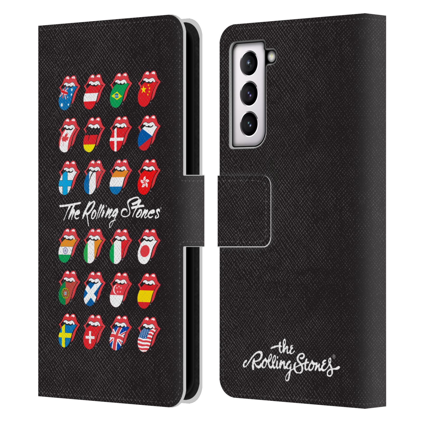 THE ROLLING STONES LICKS COLLECTION LEATHER BOOK WALLET CASE FOR SAMSUNG PHONE 4 - 第 8/13 張圖片