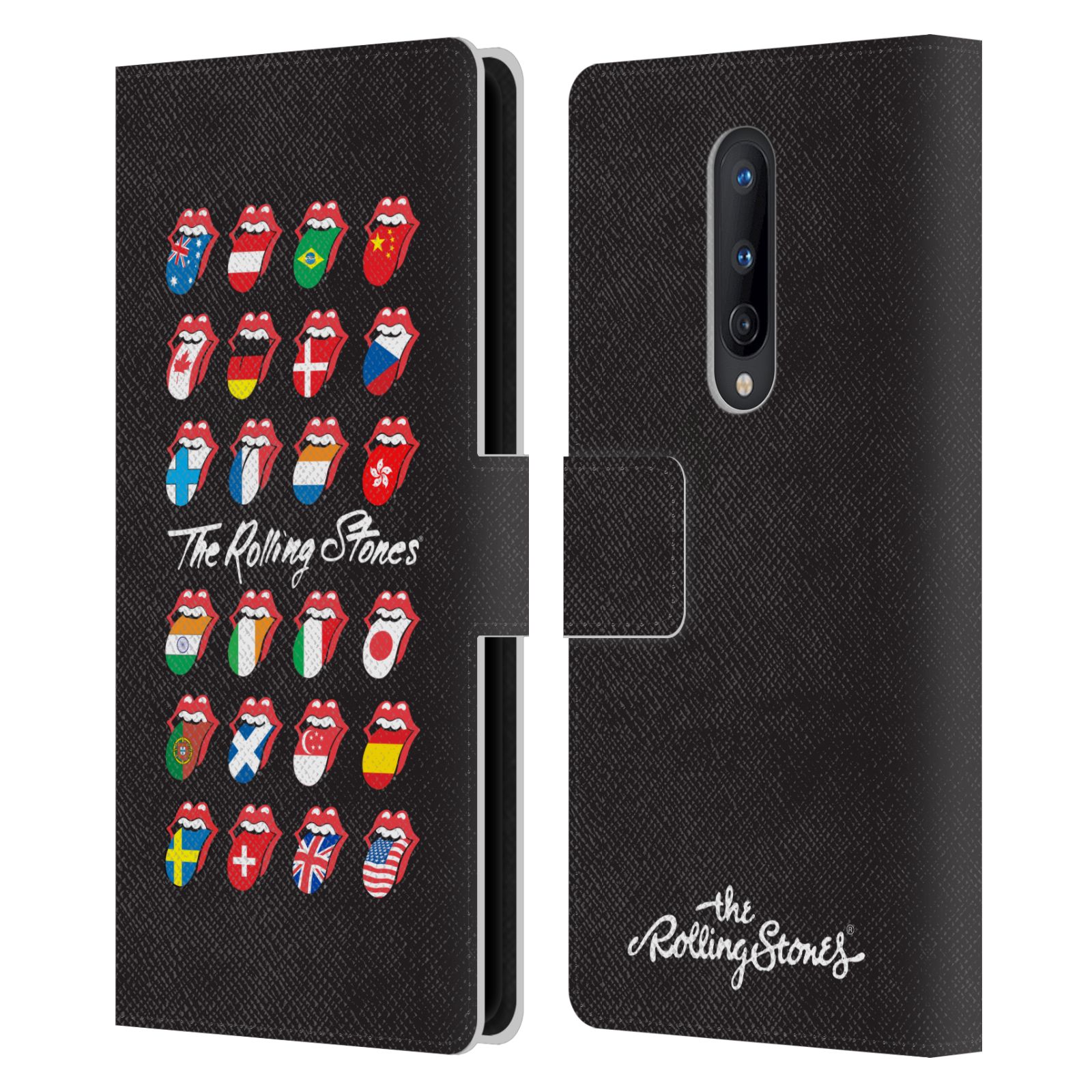 THE ROLLING STONES LICKS COLLECTION LEATHER BOOK WALLET CASE FOR ONEPLUS PHONES - 第 8/13 張圖片