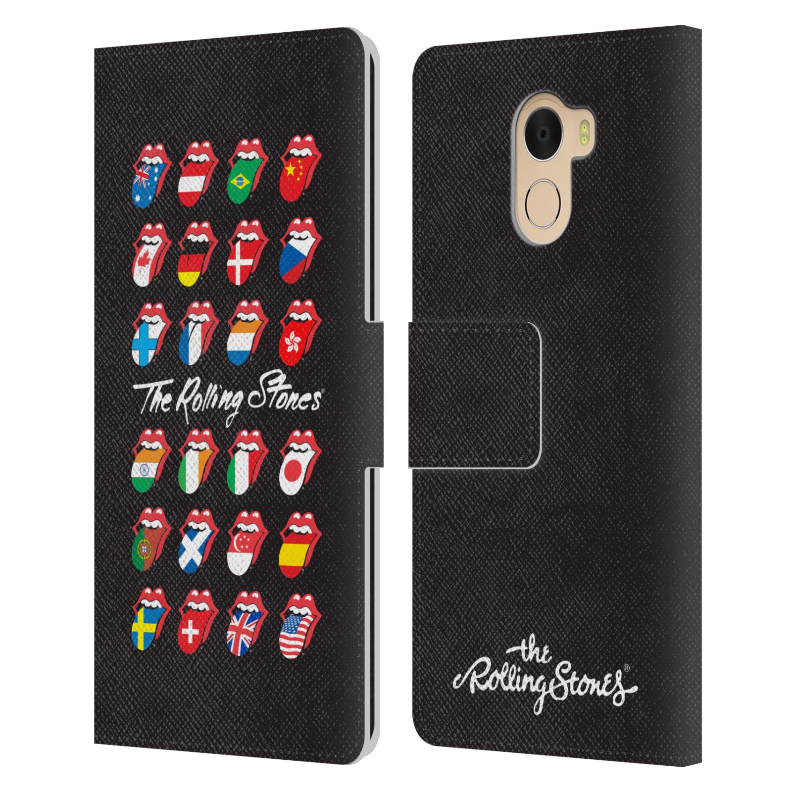 THE ROLLING STONES LICKS COLLECTION LEATHER BOOK CASE FOR WILEYFOX & ESSENTIAL - 第 8/13 張圖片