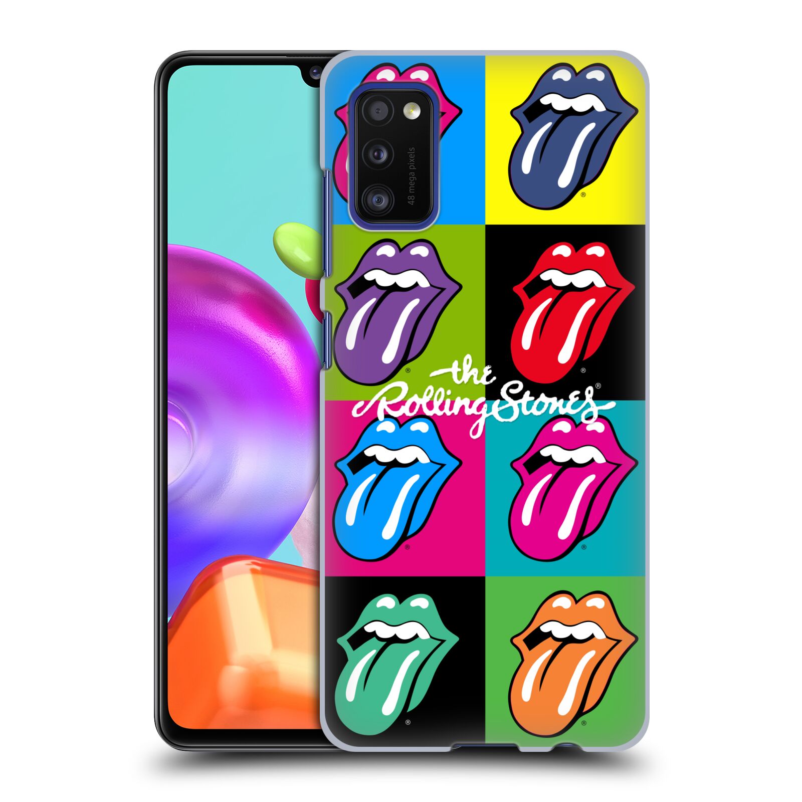 Plastové pouzdro na mobil Samsung Galaxy A41 - Head Case - The Rolling Stones - Pop Art Vyplazené Jazyky (Plastový kryt, pouzdro, obal na mobilní telefon Samsung Galaxy A41 A415F Dual SIM s motivem The Rolling Stones - Pop Art Vyplazené Jazyky)