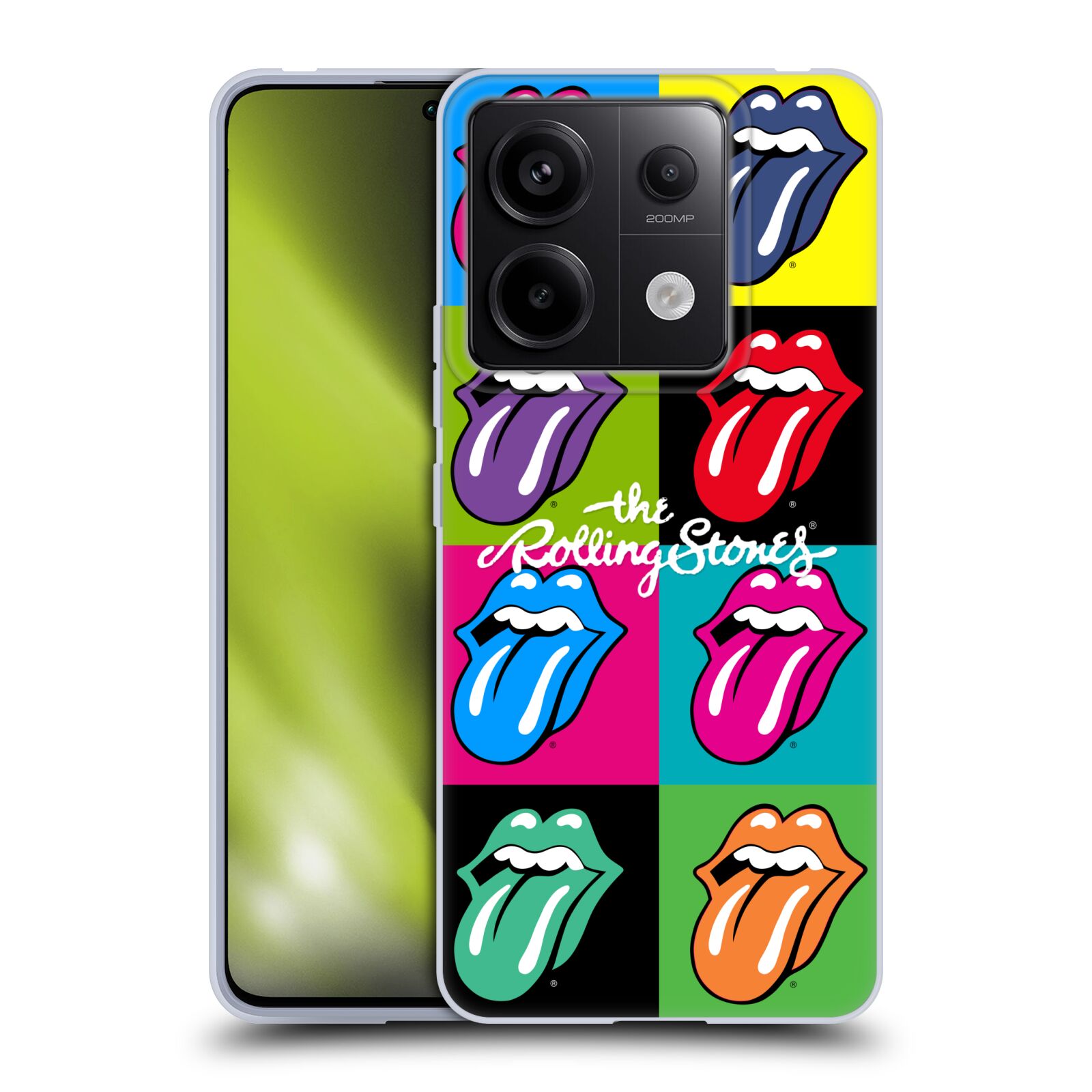 Silikonové pouzdro - Xiaomi Redmi Note 13 Pro 5G / Poco X6 5G - Head Case - The Rolling Stones - Pop Art Vyplazené Jazyky (Silikonový kryt, obal, pouzdro na mobilní telefon Xiaomi Redmi Note 13 Pro 5G / Poco X6 5G s motivem The Rolling Stones - Pop Art)