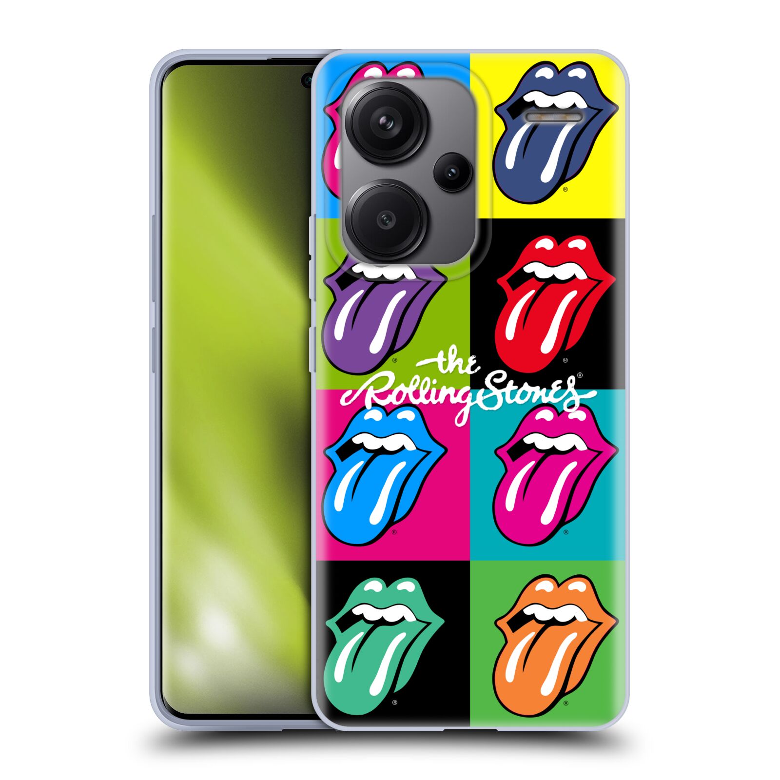 Silikonové pouzdro na mobil Xiaomi Redmi Note 13 Pro Plus 5G - Head Case - The Rolling Stones - Pop Art Vyplazené Jazyky (Silikonový kryt, obal, pouzdro na mobilní telefon Xiaomi Redmi Note 13 Pro Plus 5G s motivem The Rolling Stones - Pop Art Vyplazené)