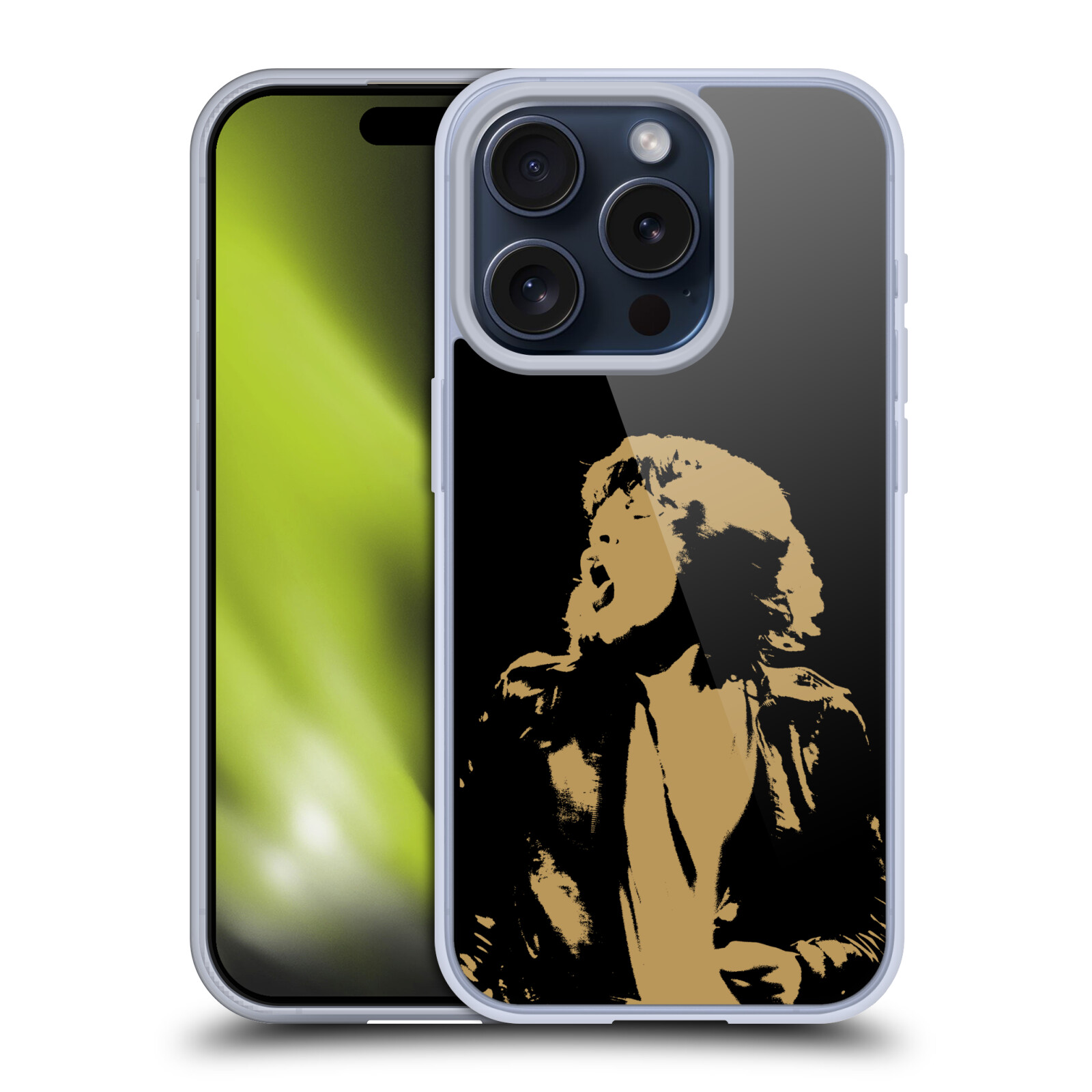 OFFICIAL THE ROLLING STONES MICK JAGGER GEL CASE FOR APPLE iPHONE PHONES