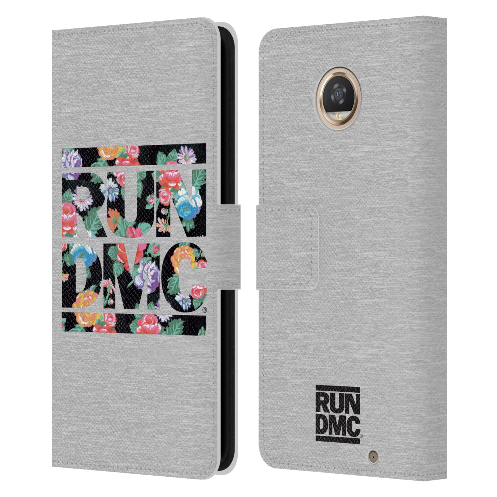 RUN-D.M.C. KEY ART LEATHER BOOK WALLET CASE COVER FOR MOTOROLA PHONES - Picture 7 of 15