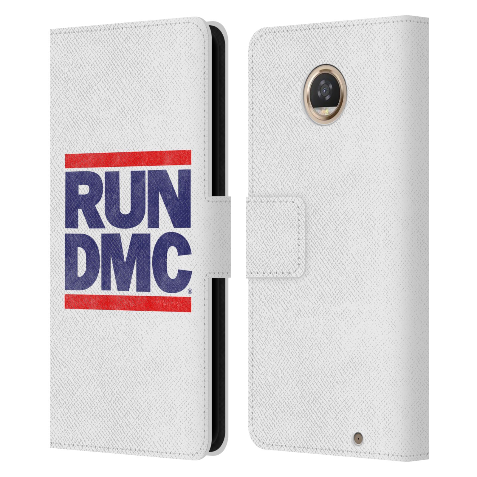RUN-D.M.C. KEY ART LEATHER BOOK WALLET CASE COVER FOR MOTOROLA PHONES - Picture 14 of 15