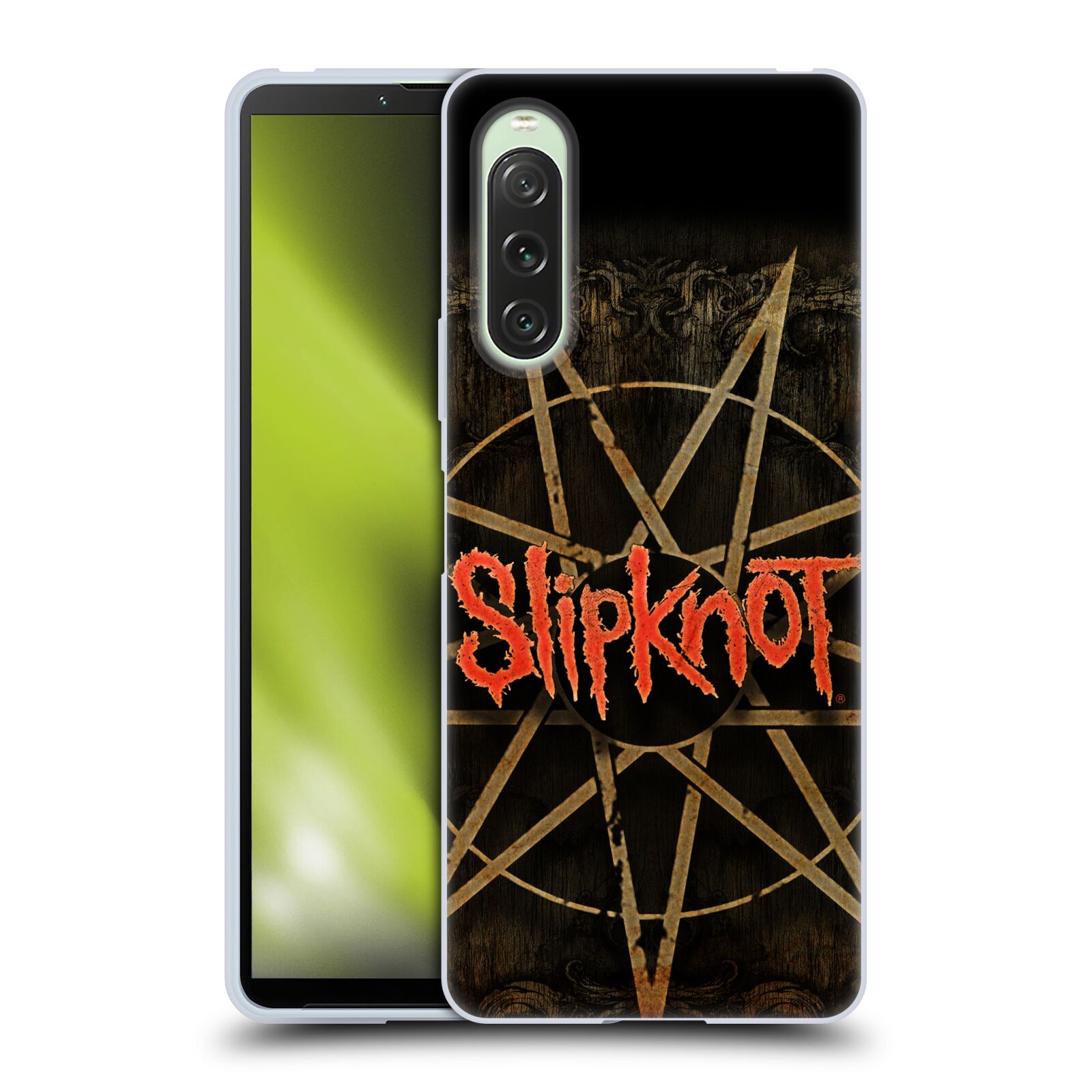 Silikonové pouzdro - Sony Xperia 10 V - Head Case - Slipknot - Znak (Silikonový kryt, obal, pouzdro na mobilní telefon Sony Xperia 10 V s motivem Slipknot - Znak)