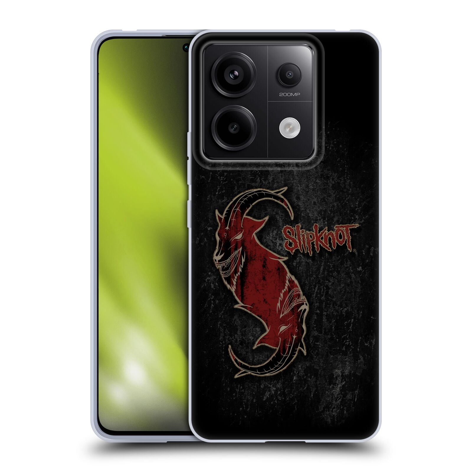 Silikonové pouzdro na mobil Xiaomi Redmi Note 13 Pro 5G / Poco X6 5G - Head Case - Slipknot - Rudý kozel (Silikonový kryt, obal, pouzdro na mobilní telefon Xiaomi Redmi Note 13 Pro 5G / Poco X6 5G s motivem Slipknot - Rudý kozel)