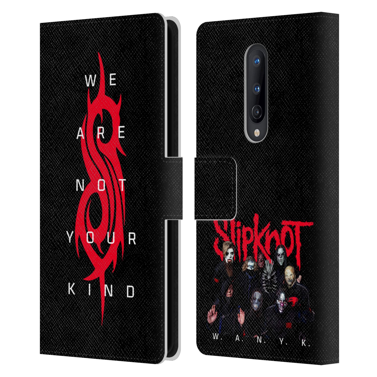 OFFICIAL SLIPKNOT WE ARE NOT YOUR KIND LEATHER BOOK CASE FOR BLACKBERRY ONEPLUS - Picture 10 of 14