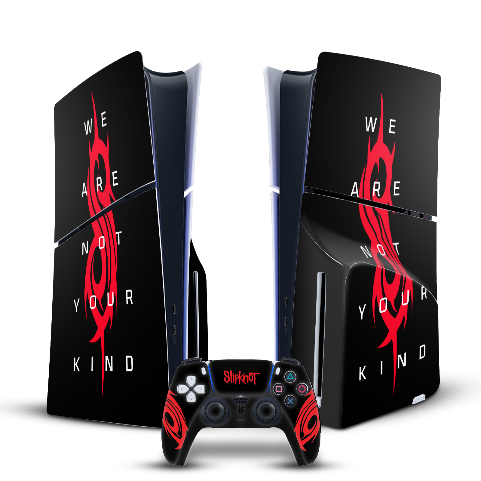 SLIPKNOT WE ARE NOT YOUR KIND VINYL SKIN FOR PS5 SLIM DISC EDITION BUNDLE