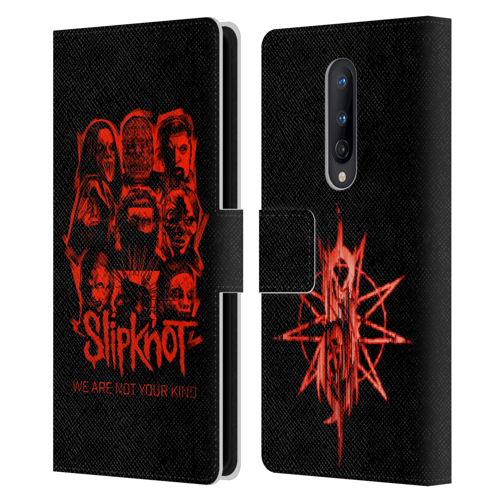 OFFICIAL SLIPKNOT WE ARE NOT YOUR KIND LEATHER BOOK CASE FOR BLACKBERRY ONEPLUS - Picture 12 of 14
