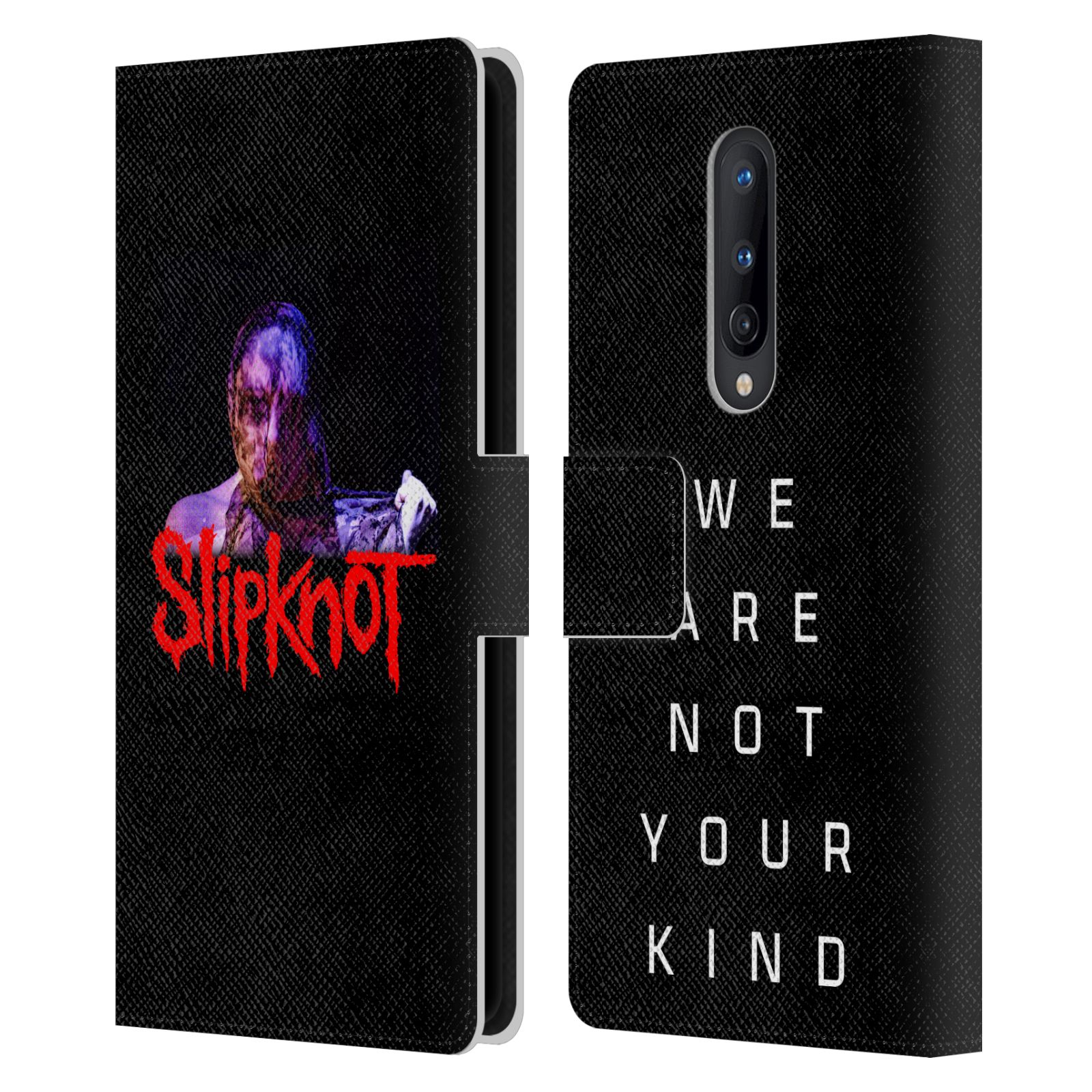OFFICIAL SLIPKNOT WE ARE NOT YOUR KIND LEATHER BOOK CASE FOR BLACKBERRY ONEPLUS - Picture 14 of 14