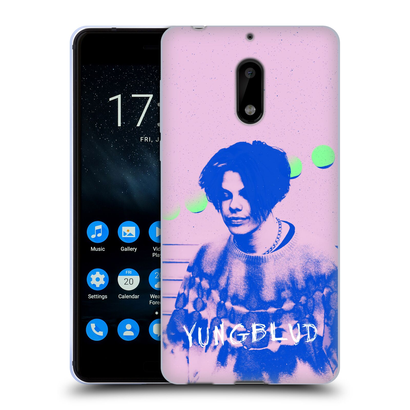 OFFICIAL YUNGBLUD GRAPHICS SOFT GEL CASE FOR NOKIA PHONES 1 - Picture 9 of 13