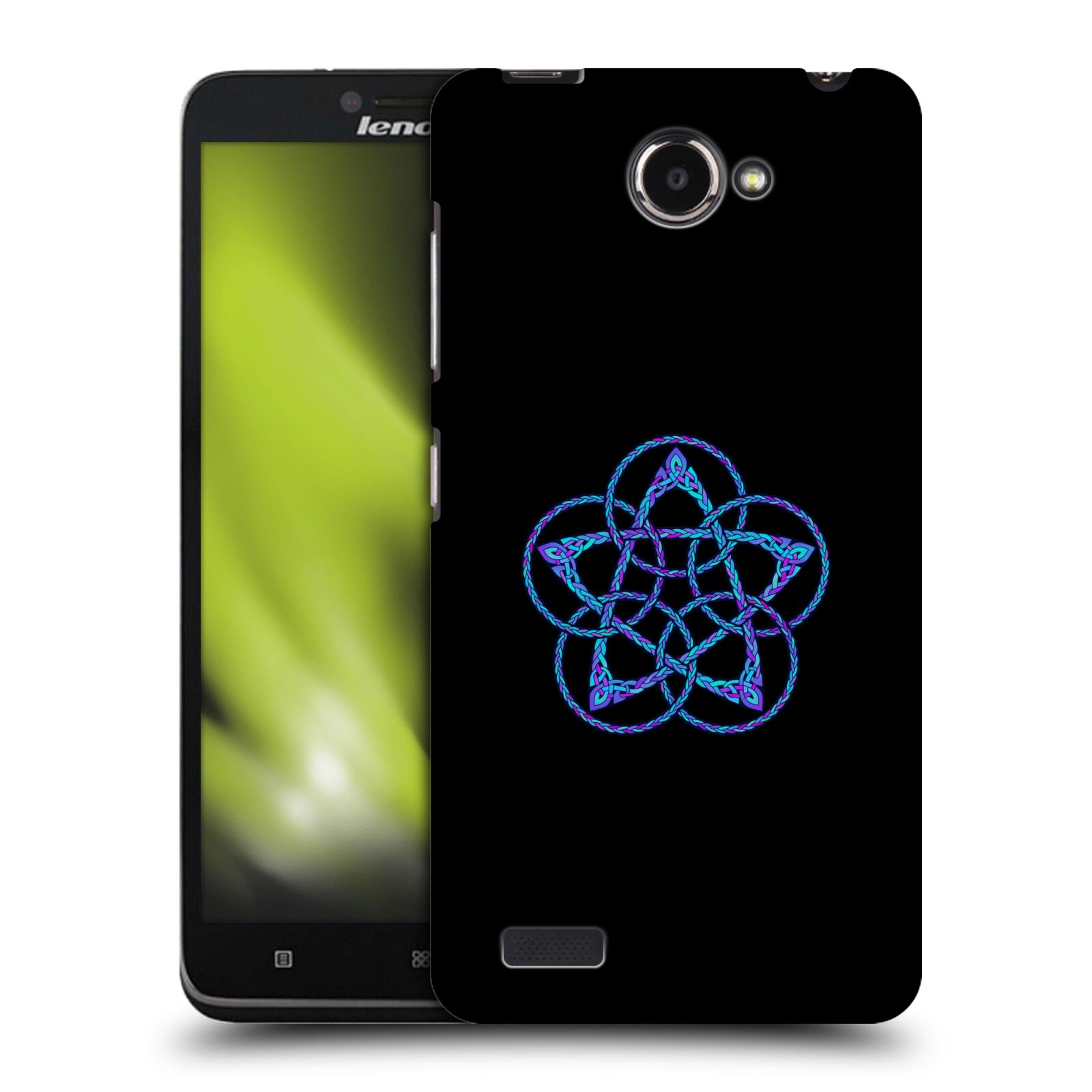 OFFICIAL BETH WILSON CELTIC KNOT STARS HARD BACK CASE FOR LENOVO PHONES - Picture 7 of 14