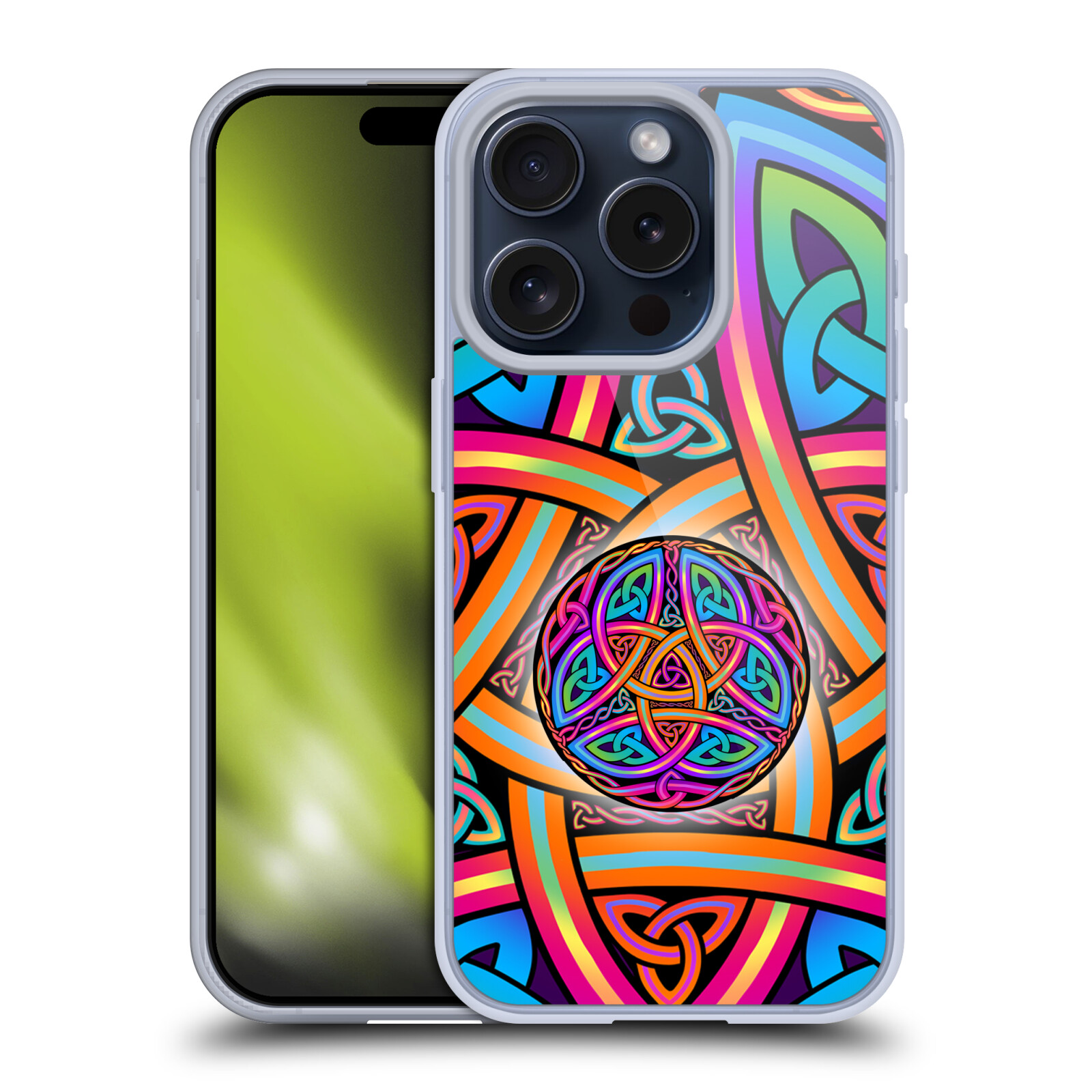 BETH WILSON RAINBOW CELTIC KNOTS ÉTUI COQUE EN GEL POUR APPLE iPHONE TÉLÉPHONES - Photo 9 sur 15