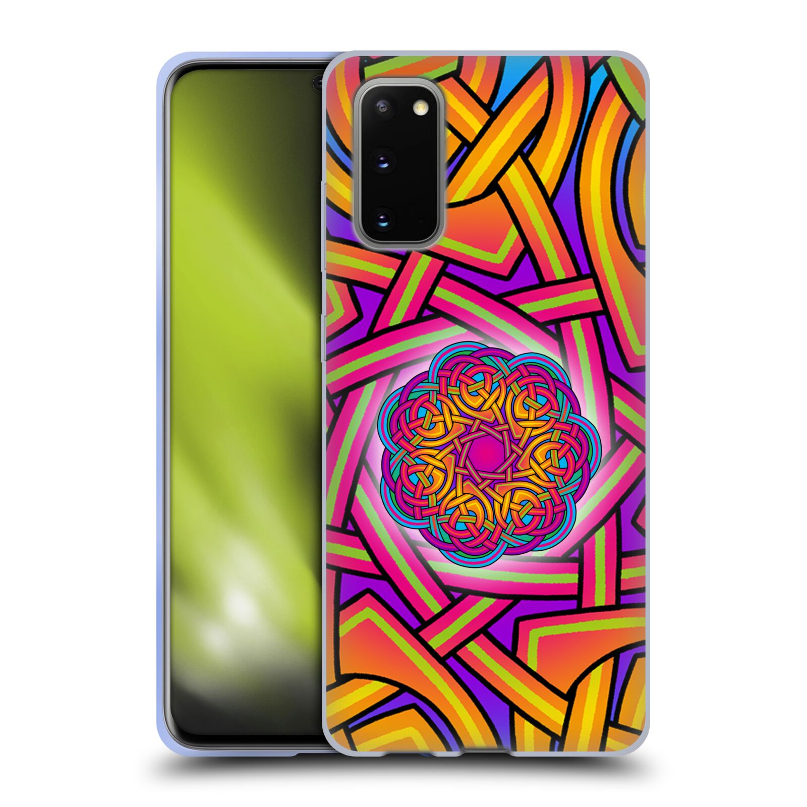 BETH WILSON RAINBOW CELTIC KNOTS ÉTUI COQUE EN GEL POUR SAMSUNG TÉLÉPHONES 1 - Photo 10 sur 14
