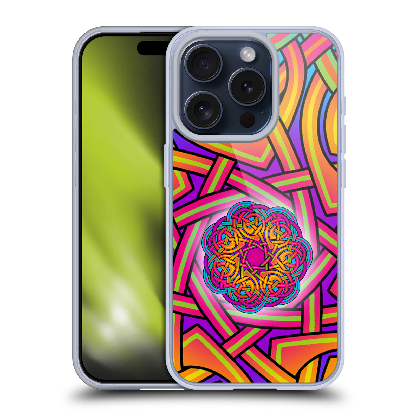 BETH WILSON RAINBOW CELTIC KNOTS ÉTUI COQUE EN GEL POUR APPLE iPHONE TÉLÉPHONES - Photo 10 sur 15