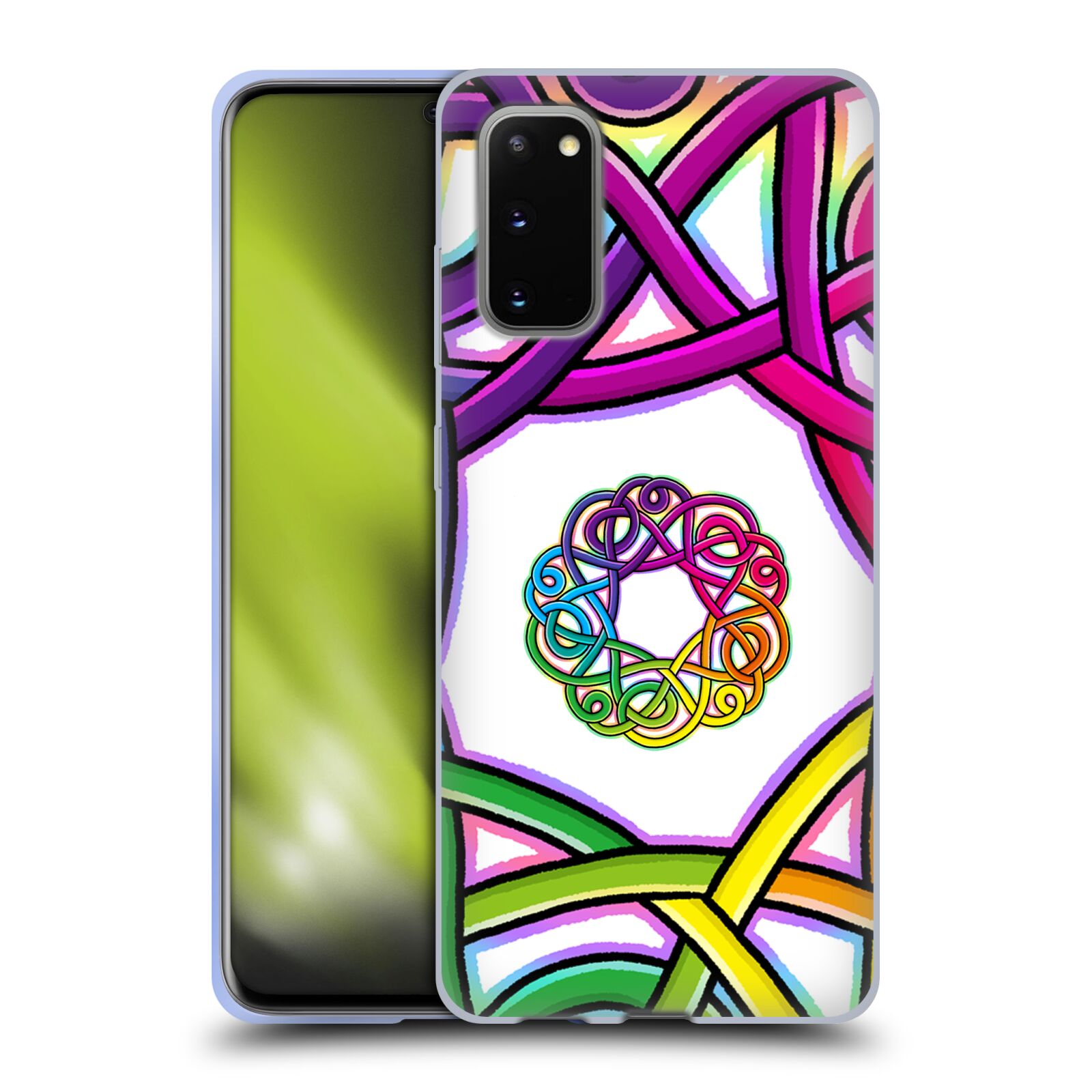 BETH WILSON RAINBOW CELTIC KNOTS ÉTUI COQUE EN GEL POUR SAMSUNG TÉLÉPHONES 1 - Photo 12 sur 14