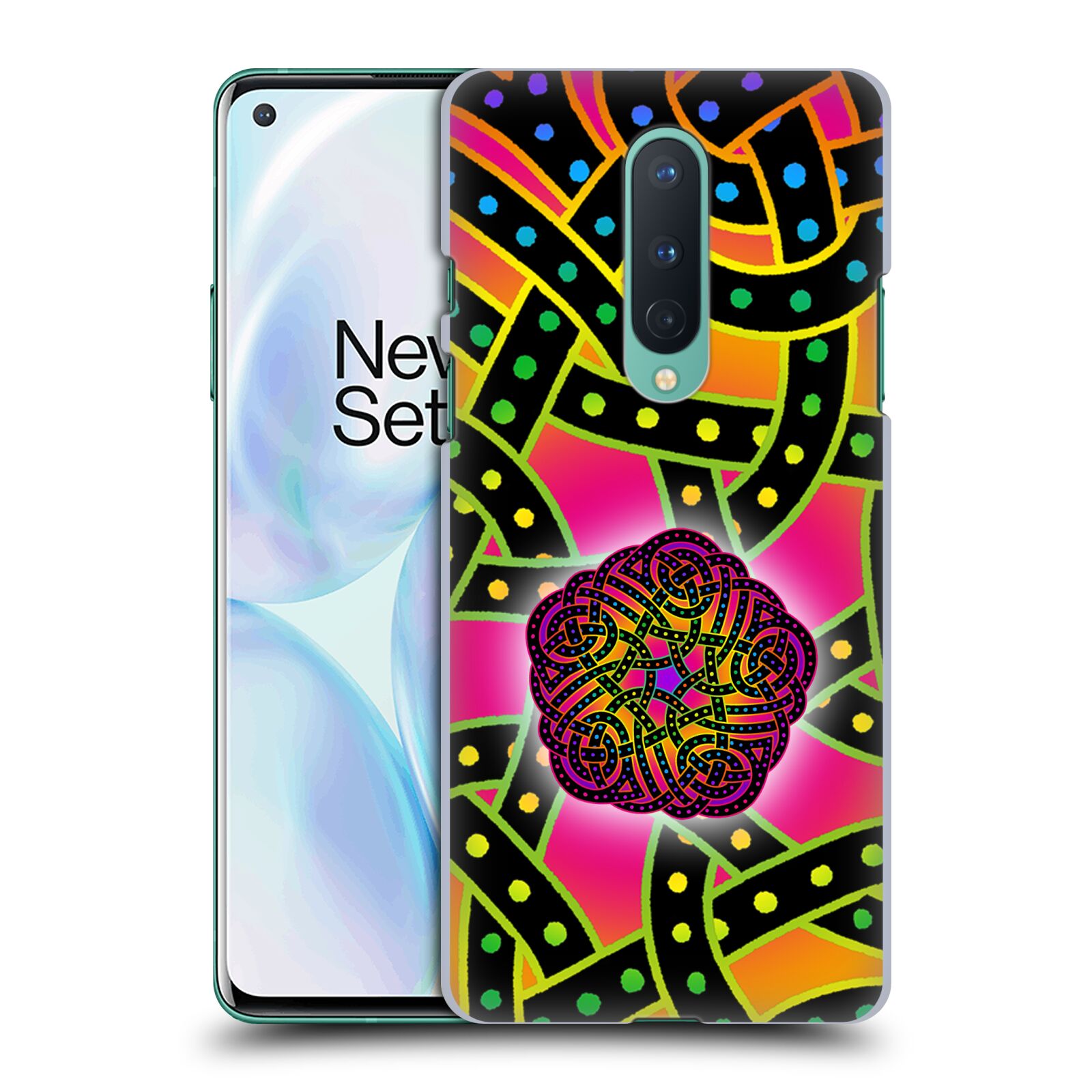 OFFICIAL BETH WILSON RAINBOW CELTIC KNOTS BACK CASE FOR OPPO PHONES - Picture 12 of 15