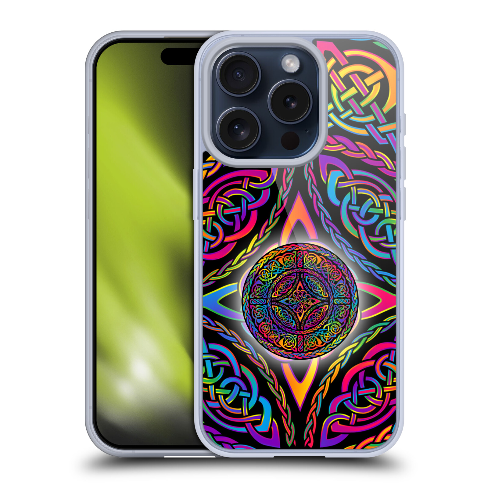 BETH WILSON RAINBOW CELTIC KNOTS ÉTUI COQUE EN GEL POUR APPLE iPHONE TÉLÉPHONES - Photo 8 sur 15