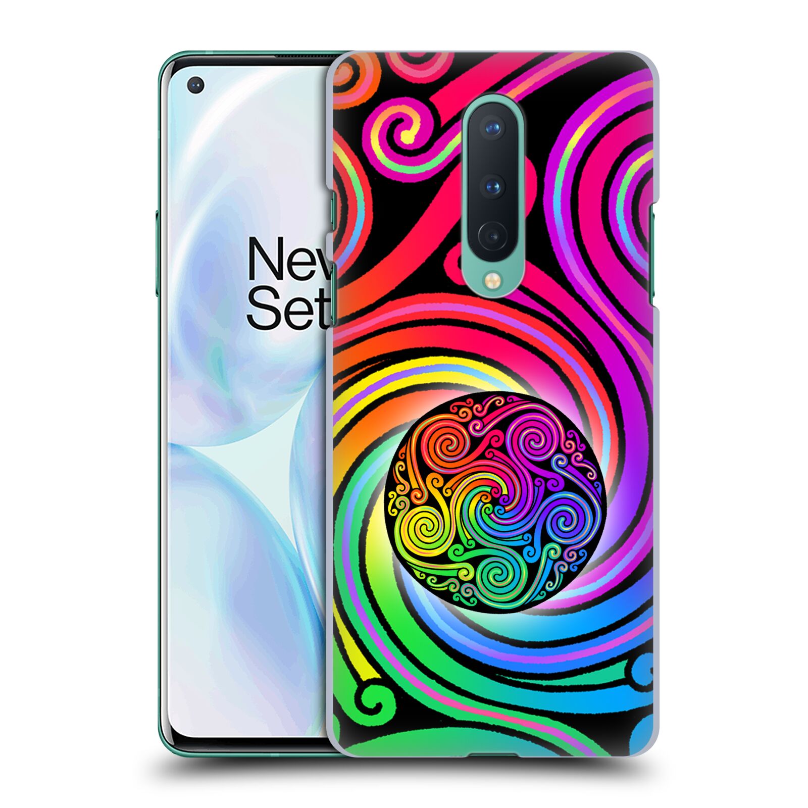 OFFICIAL BETH WILSON RAINBOW CELTIC KNOTS BACK CASE FOR OPPO PHONES - Picture 14 of 15