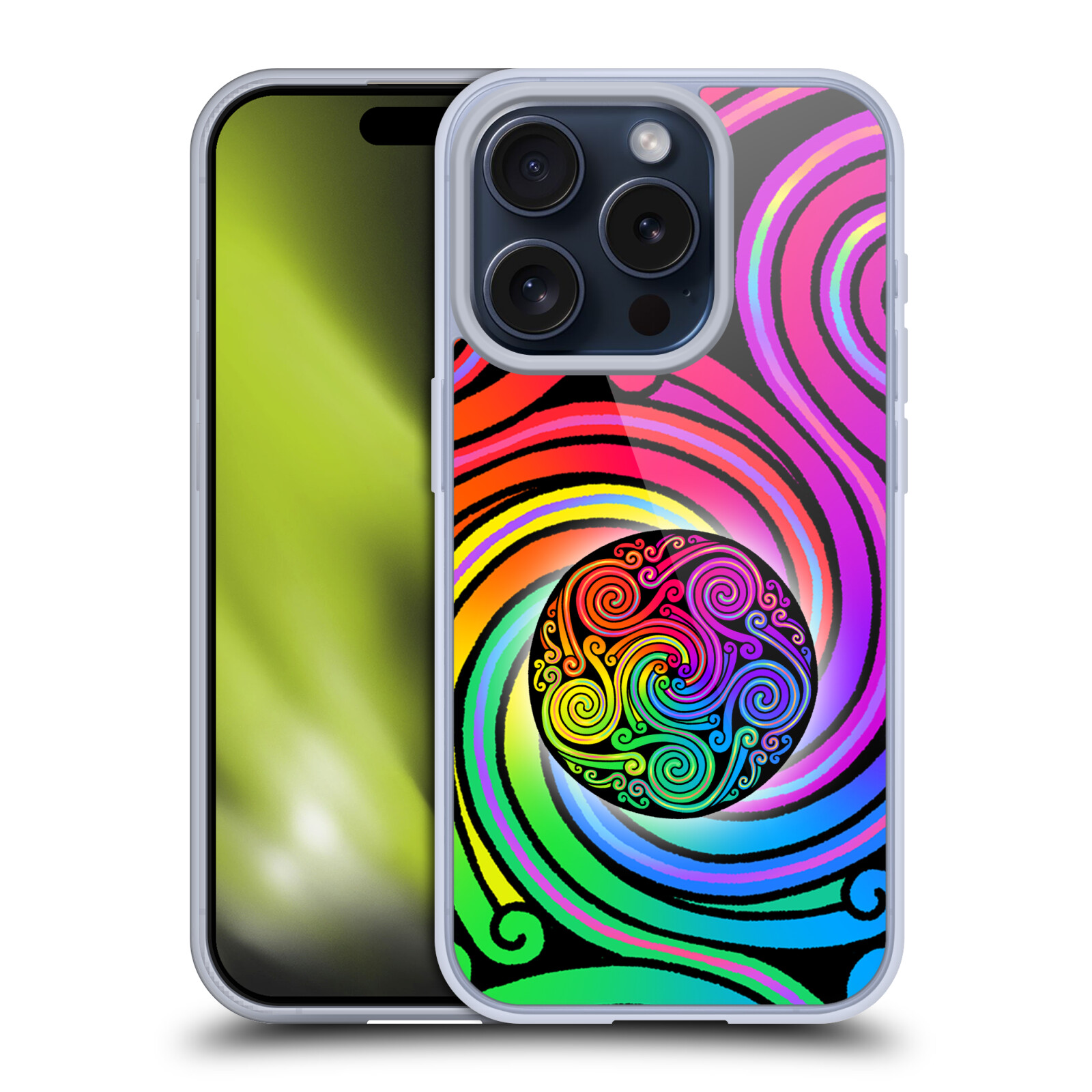 BETH WILSON RAINBOW CELTIC KNOTS ÉTUI COQUE EN GEL POUR APPLE iPHONE TÉLÉPHONES - Photo 14 sur 15